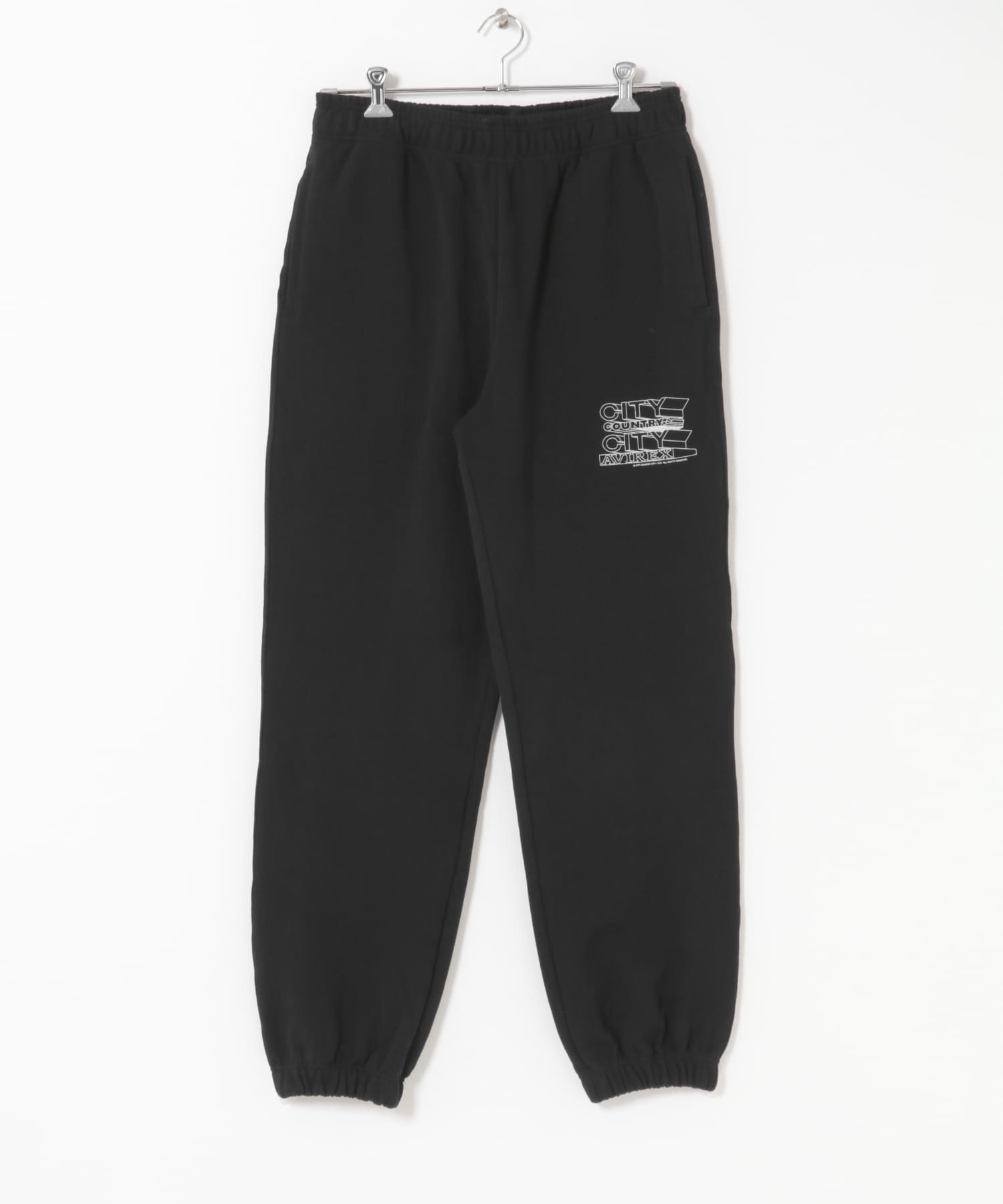CITY COUNTRY CITY CCC×AVIREX SWEATPANTS(L BLACK): ボトム｜URBAN