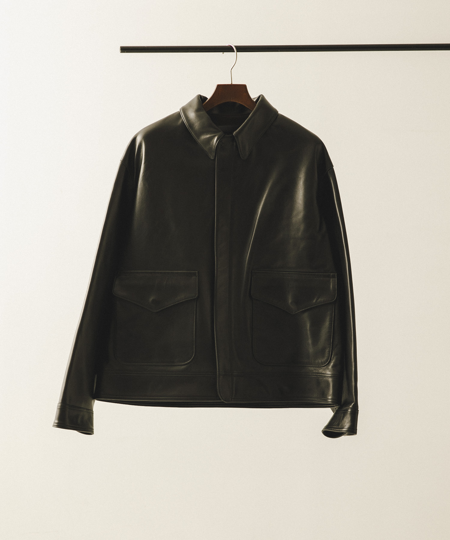 A PRESSE　Leather Type A-2  Flight Jacket