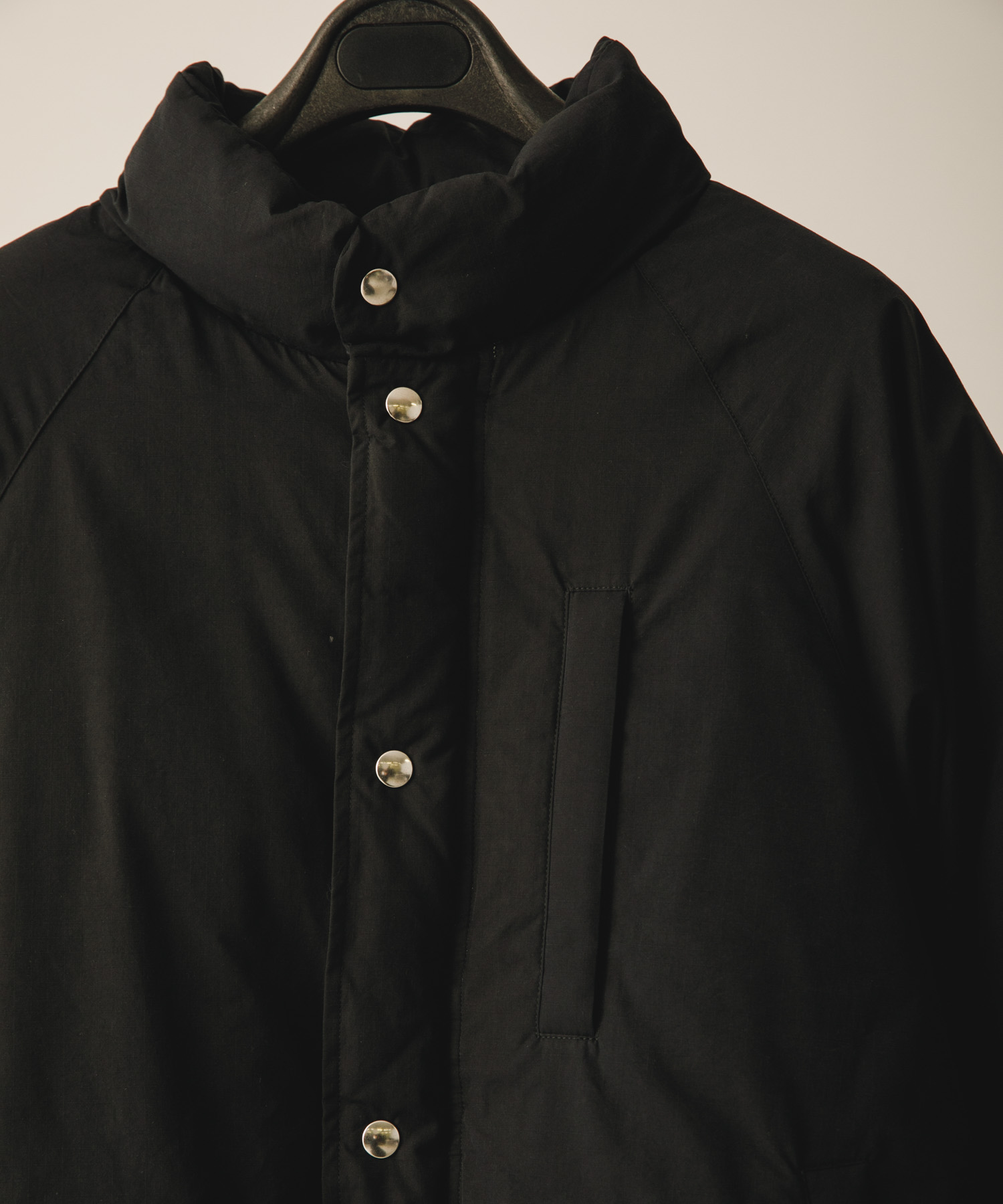 A PRESSE　Silk Ripstop Ski Down Jacket BLACK 2