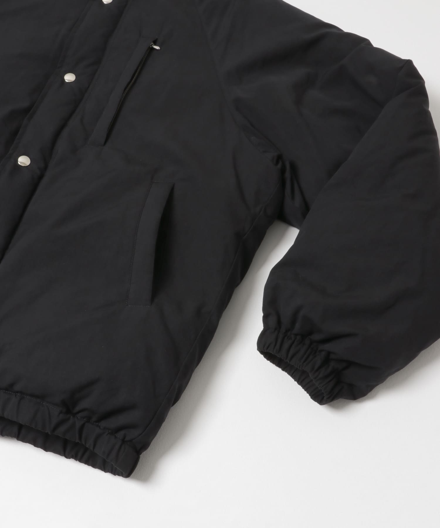 A PRESSE　Silk Ripstop Ski Down Jacket BLACK 2