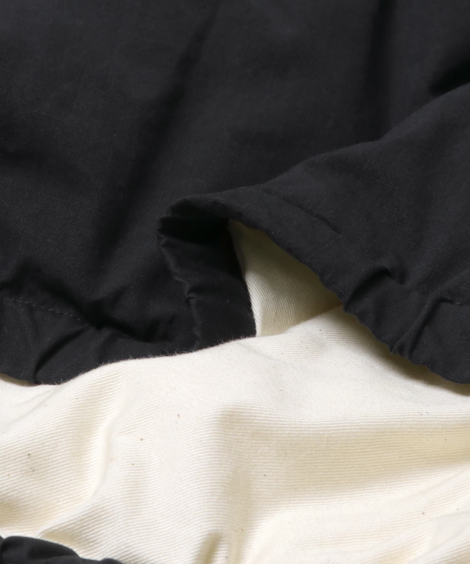 A PRESSE　Silk Ripstop Ski Down Jacket BLACK 2