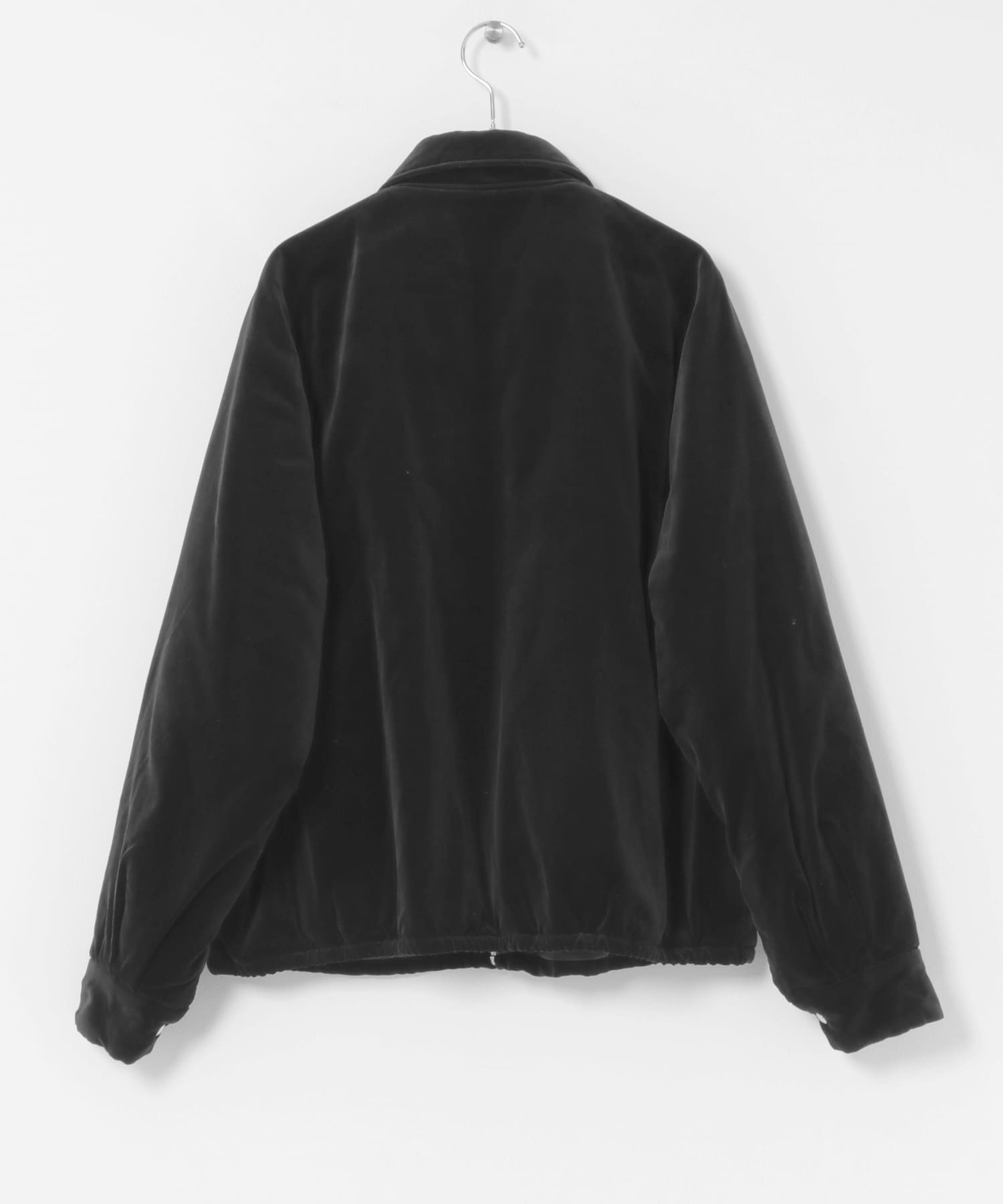 A PRESSE　Vintage Souvenir Velour Jacket Black 2