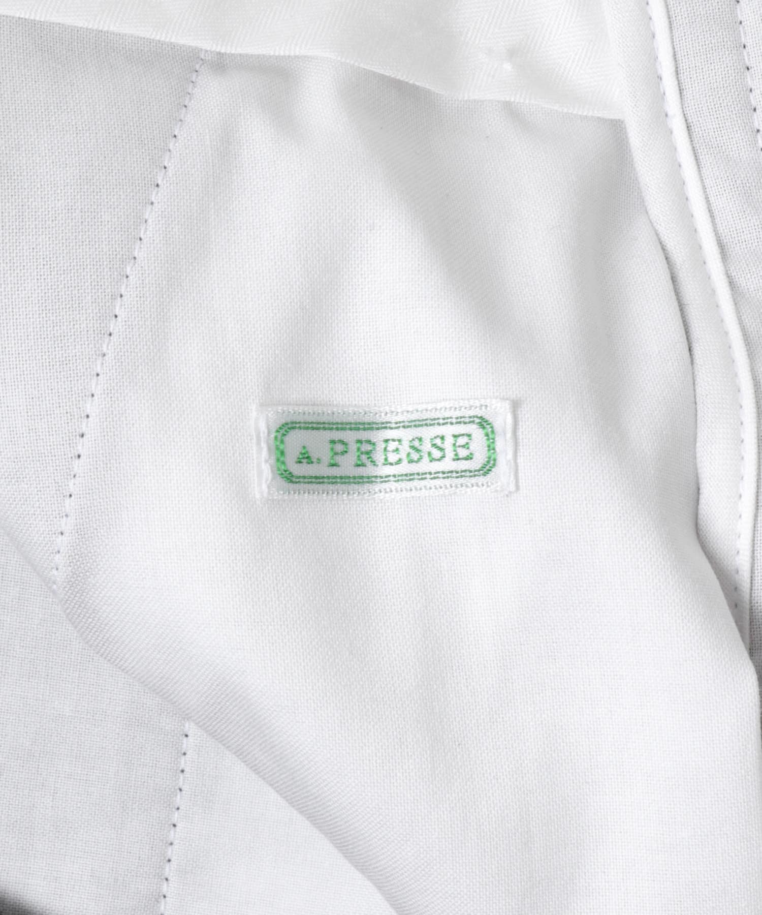 A PRESSE　Silk Cashmere Tweed Wide Trousers CHARCOAL 1