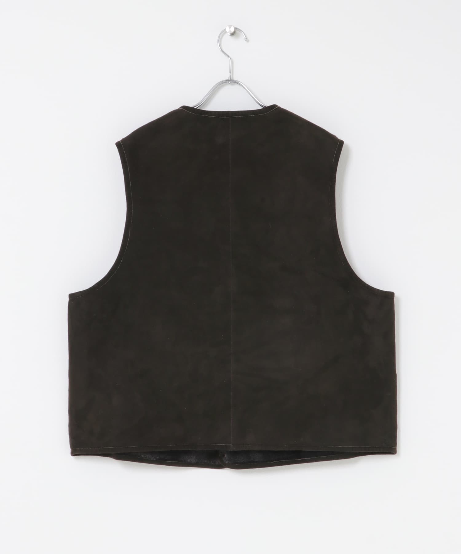 Unlikely Shearling Work Vest(L D/BROWN): トップス｜URBAN RESEARCH
