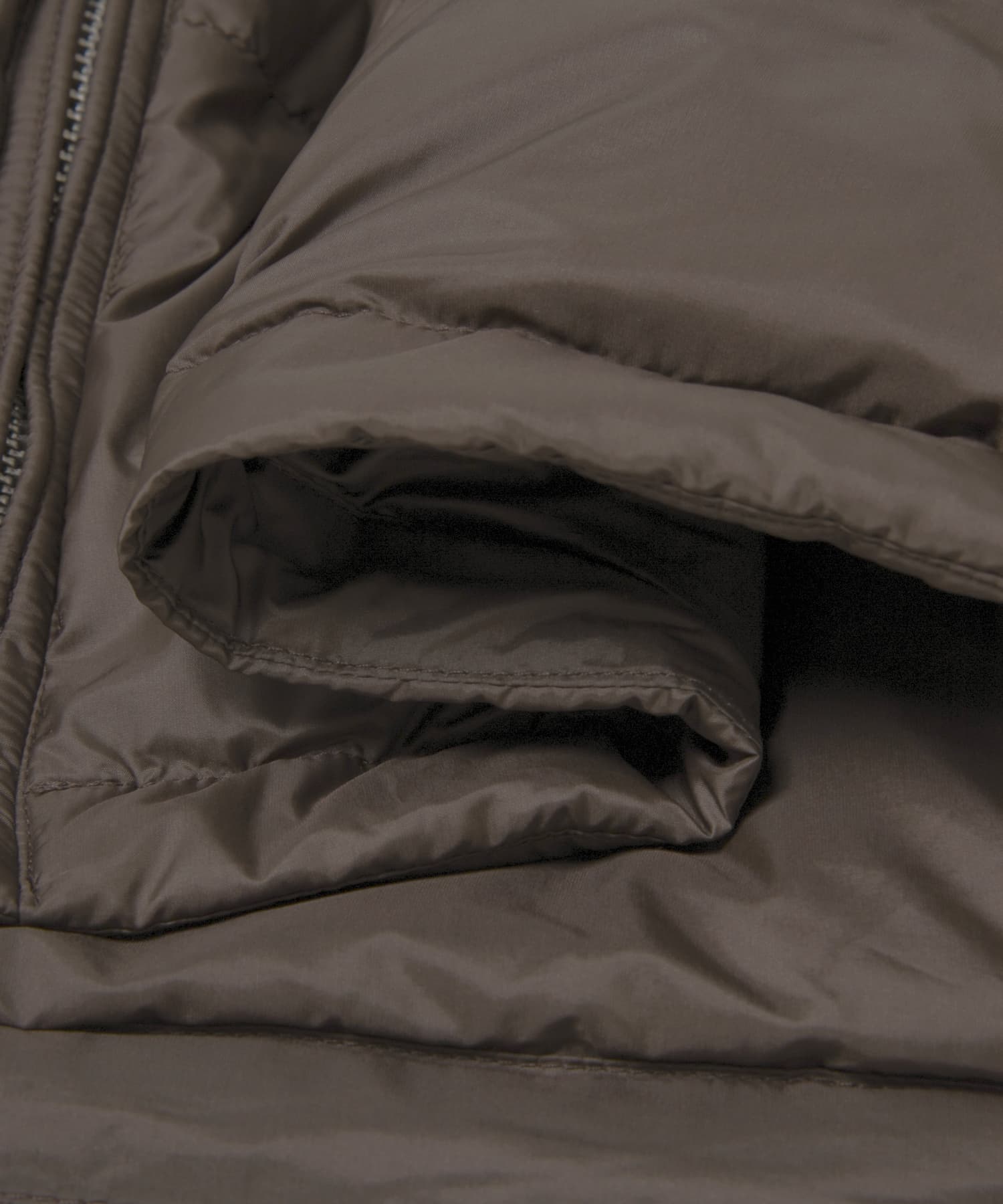 Unlikely　3way Hybrid Down jacket BROWN L