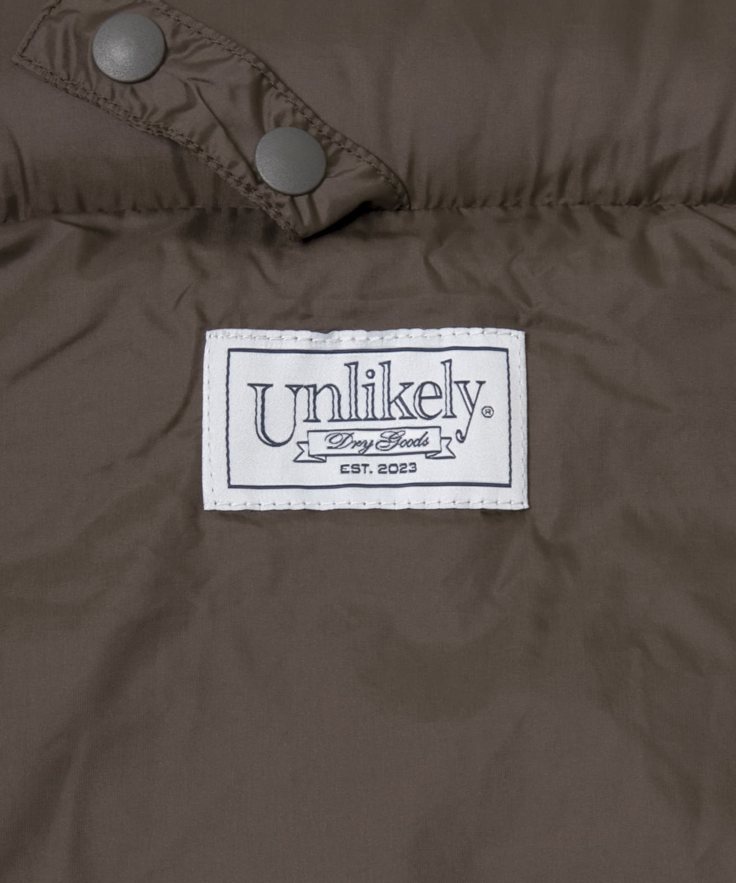 Unlikely　3way Hybrid Down jacket BROWN L