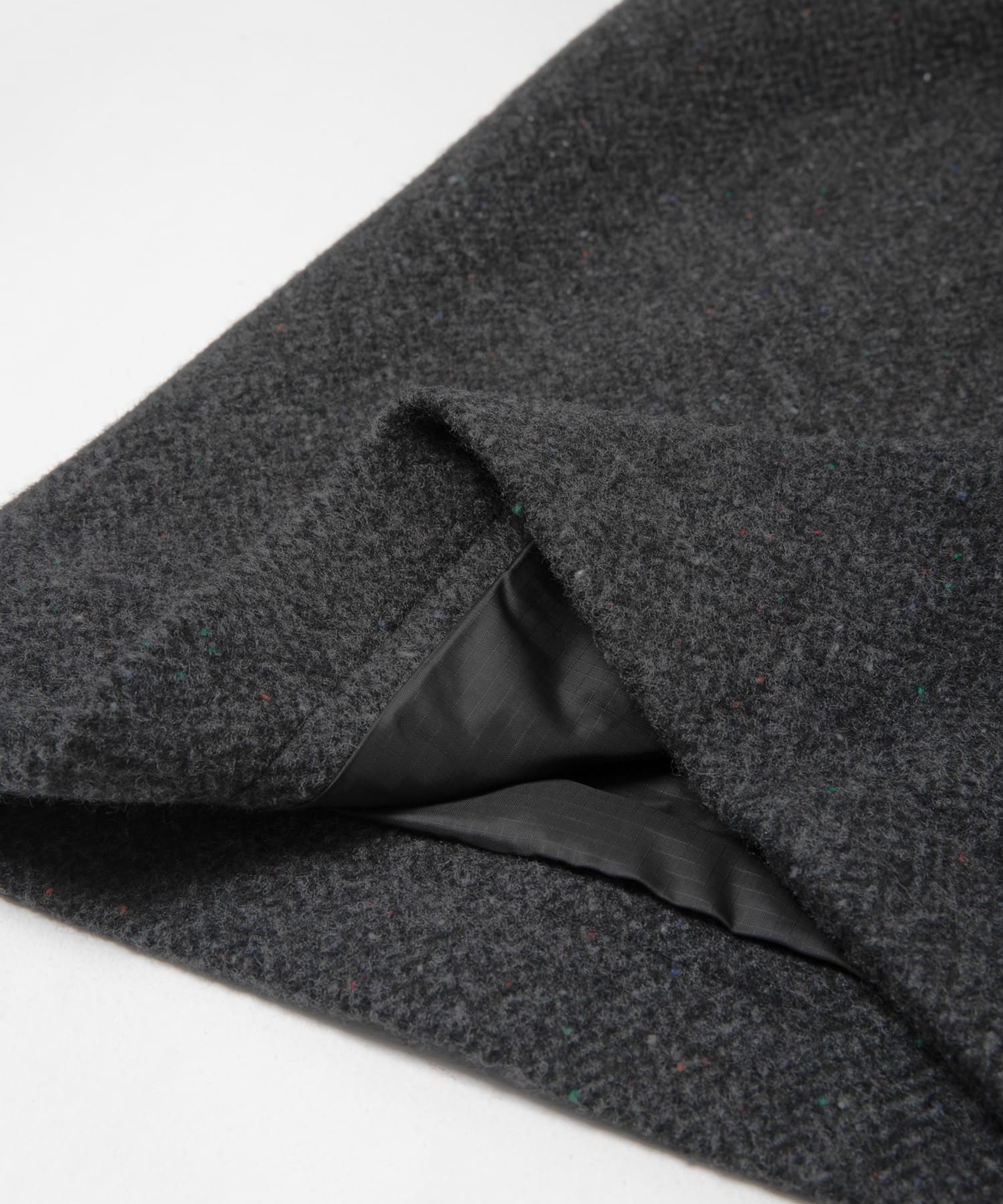 Unlikely　Balmacaan Coat Nep Tweed C/GRAY L