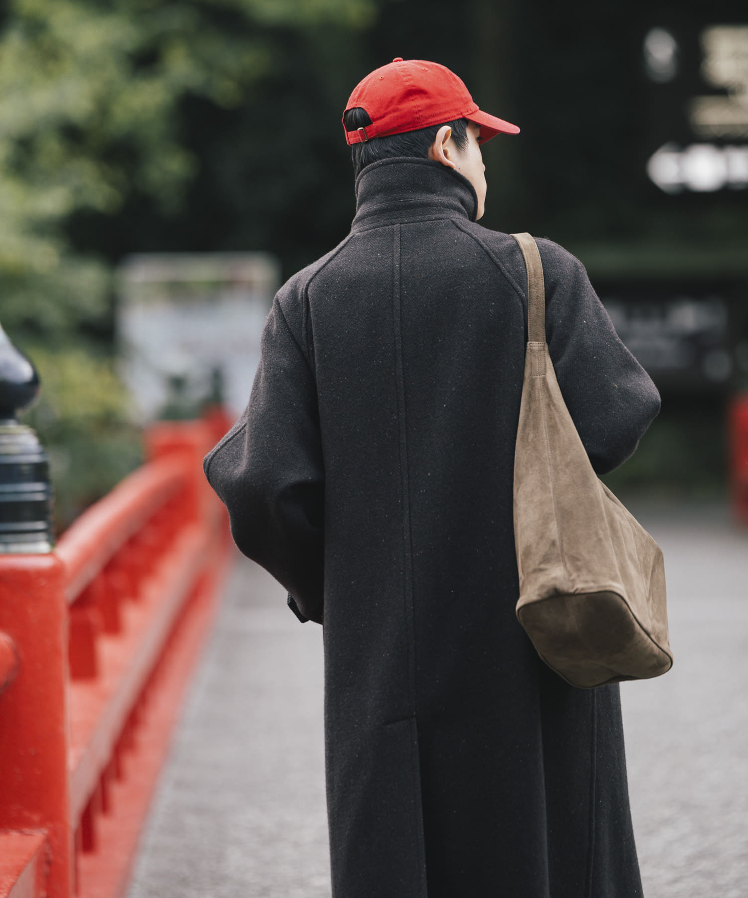 Unlikely Balmacaan Coat Nep Tweed(M BROWN): アウター｜URBAN