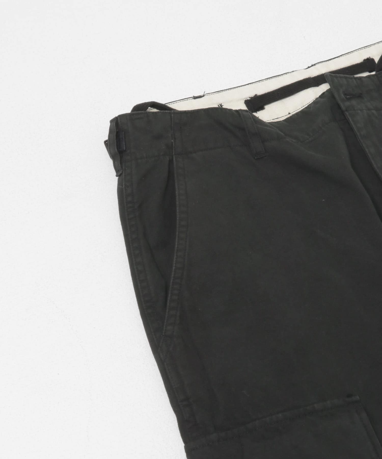 Unlikely　Big Side Pocket BDU Pants BLACK M