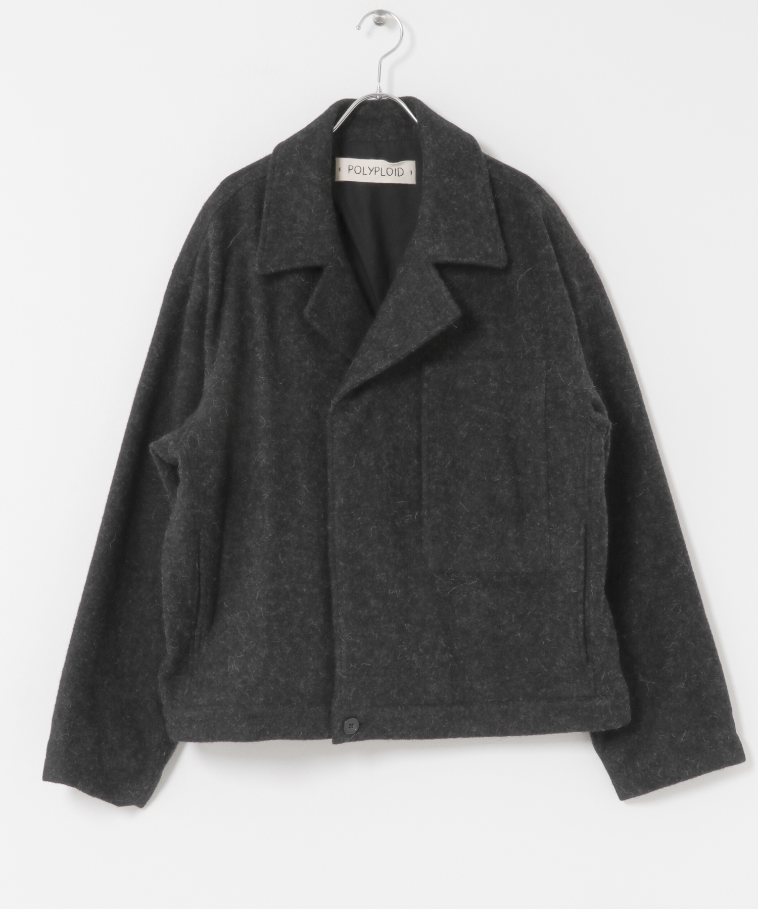 POLYPLOID　MARINE JACKET B D/CHARCOAL 3