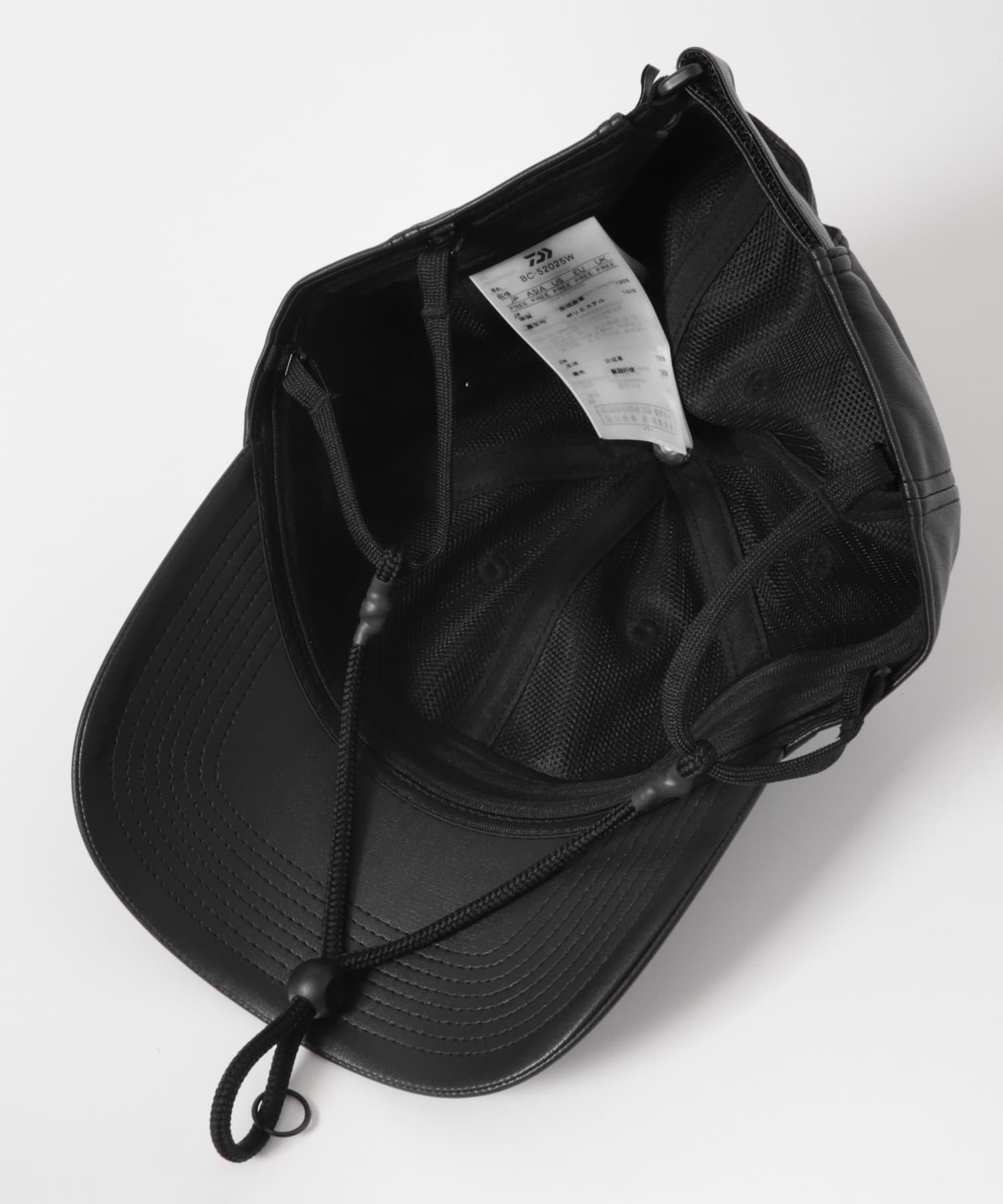 DAIWA PIER39　TECH SYNTHETIC SKIN CAP BLACK FREE