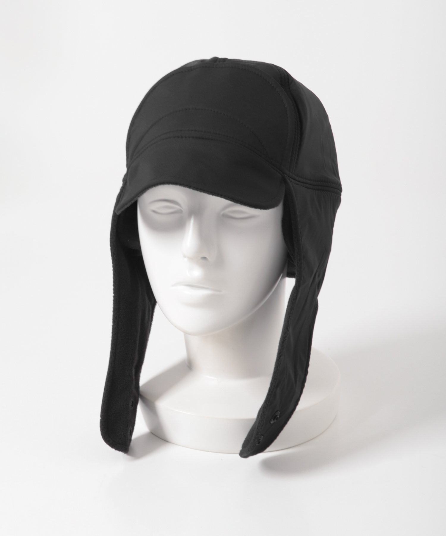 DAIWA PIER39　TECH FLEECE FLIGHT CAP BLACK FREE