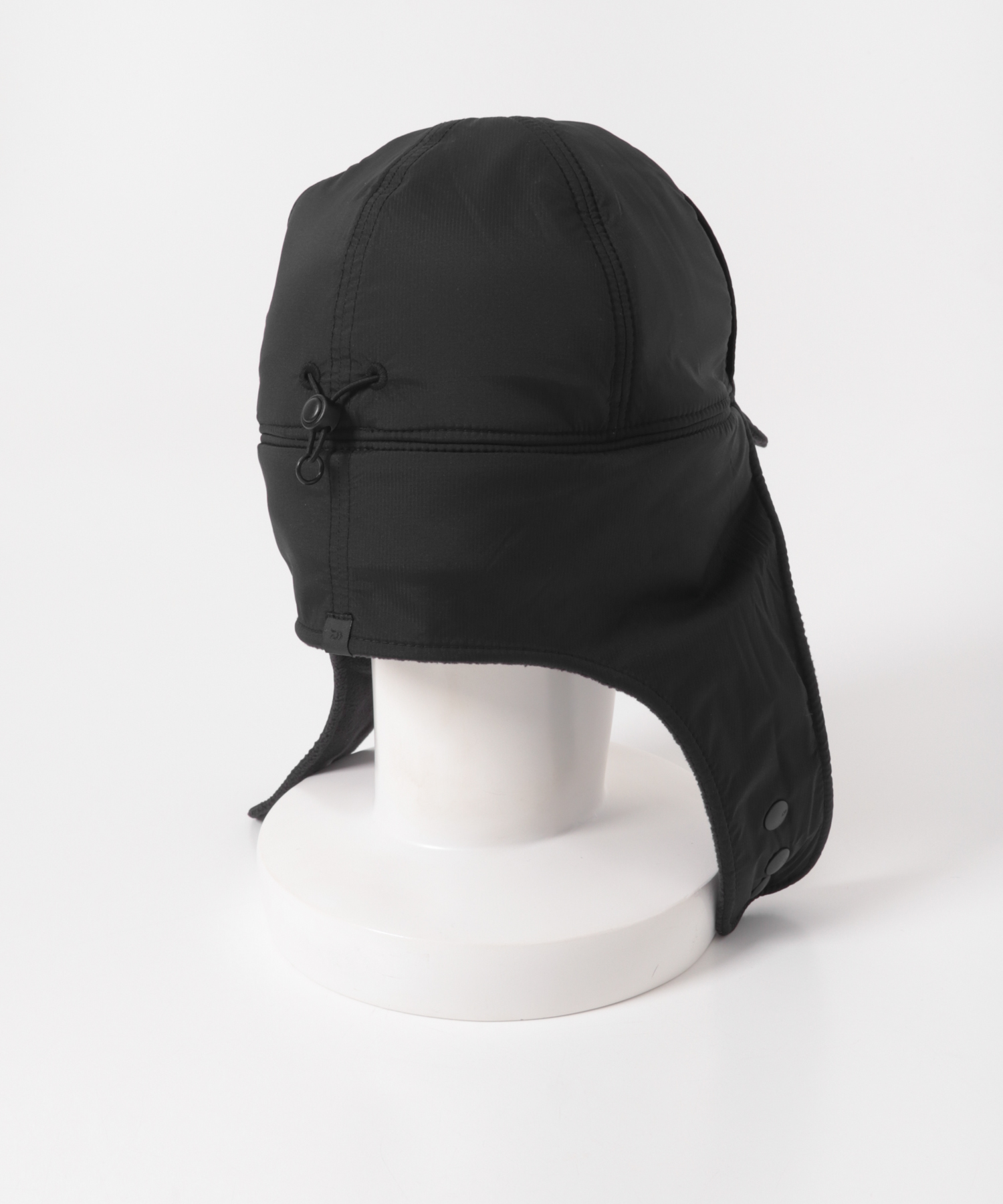 DAIWA PIER39　TECH FLEECE FLIGHT CAP BLACK FREE