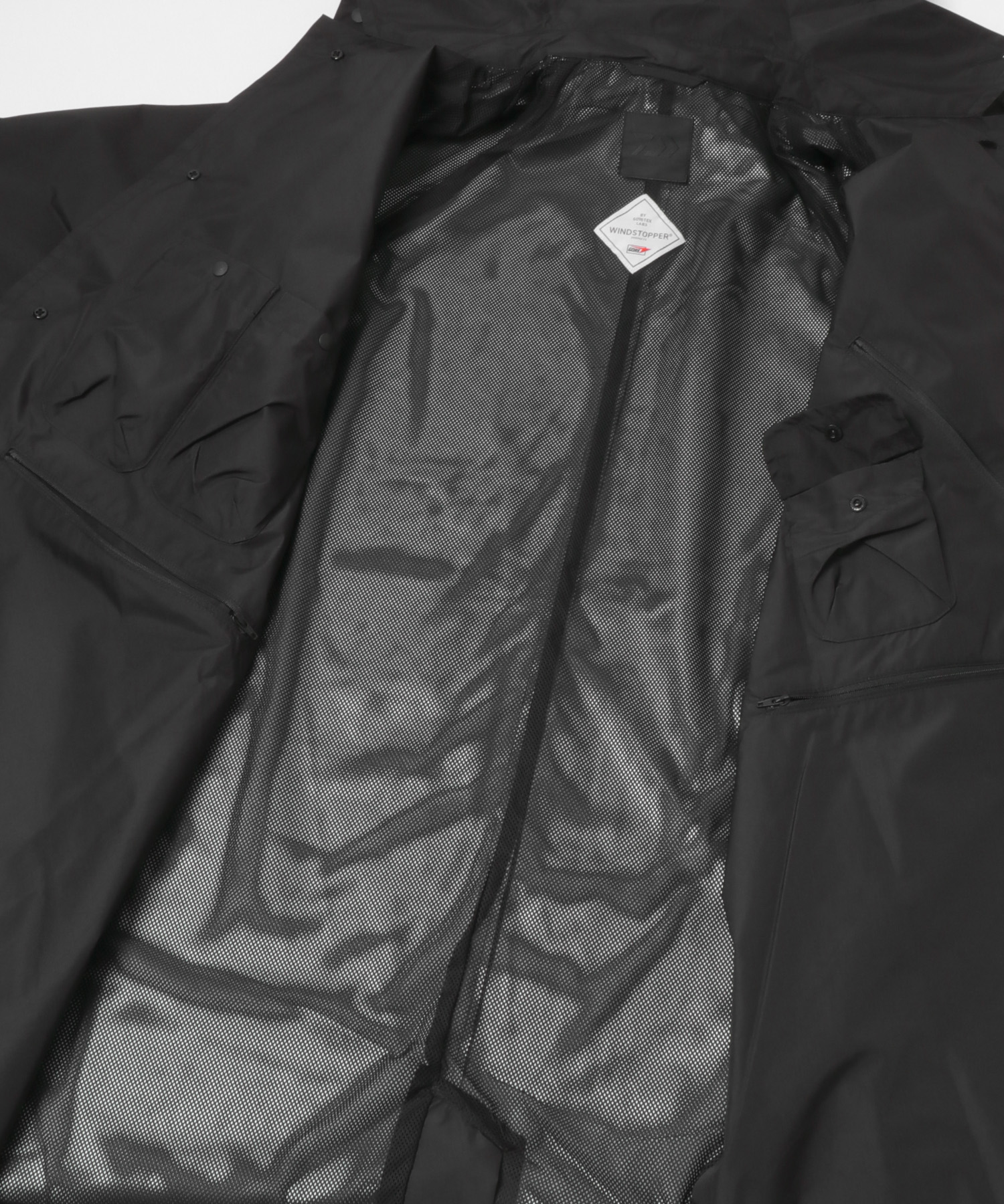DAIWA PIER39　WINDSTOPPER TECH BALMACAAN RAIN COAT BLACK M