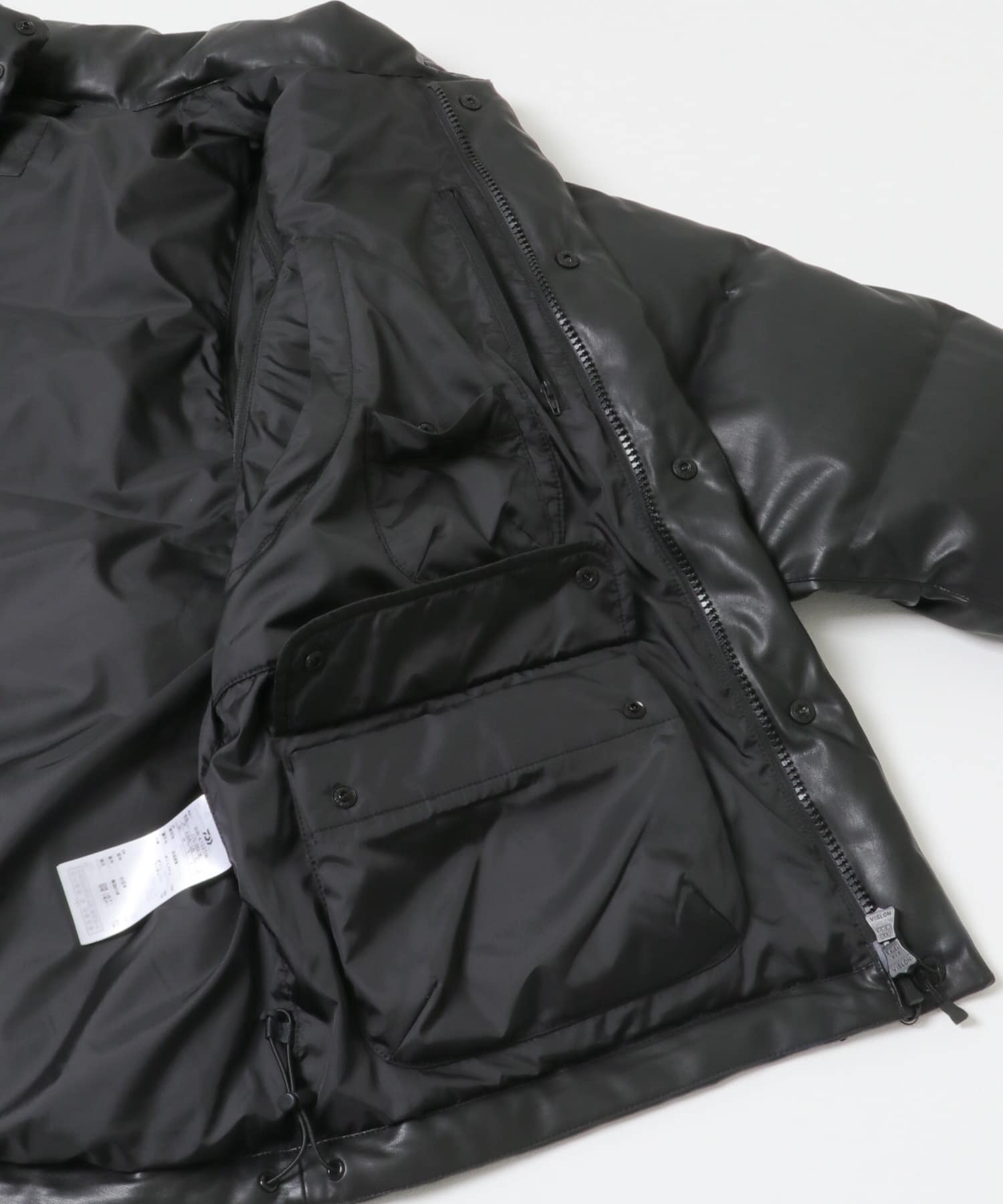 DAIWA PIER39　2WAY SYNTHETIC SKIN DOWN BLACK M