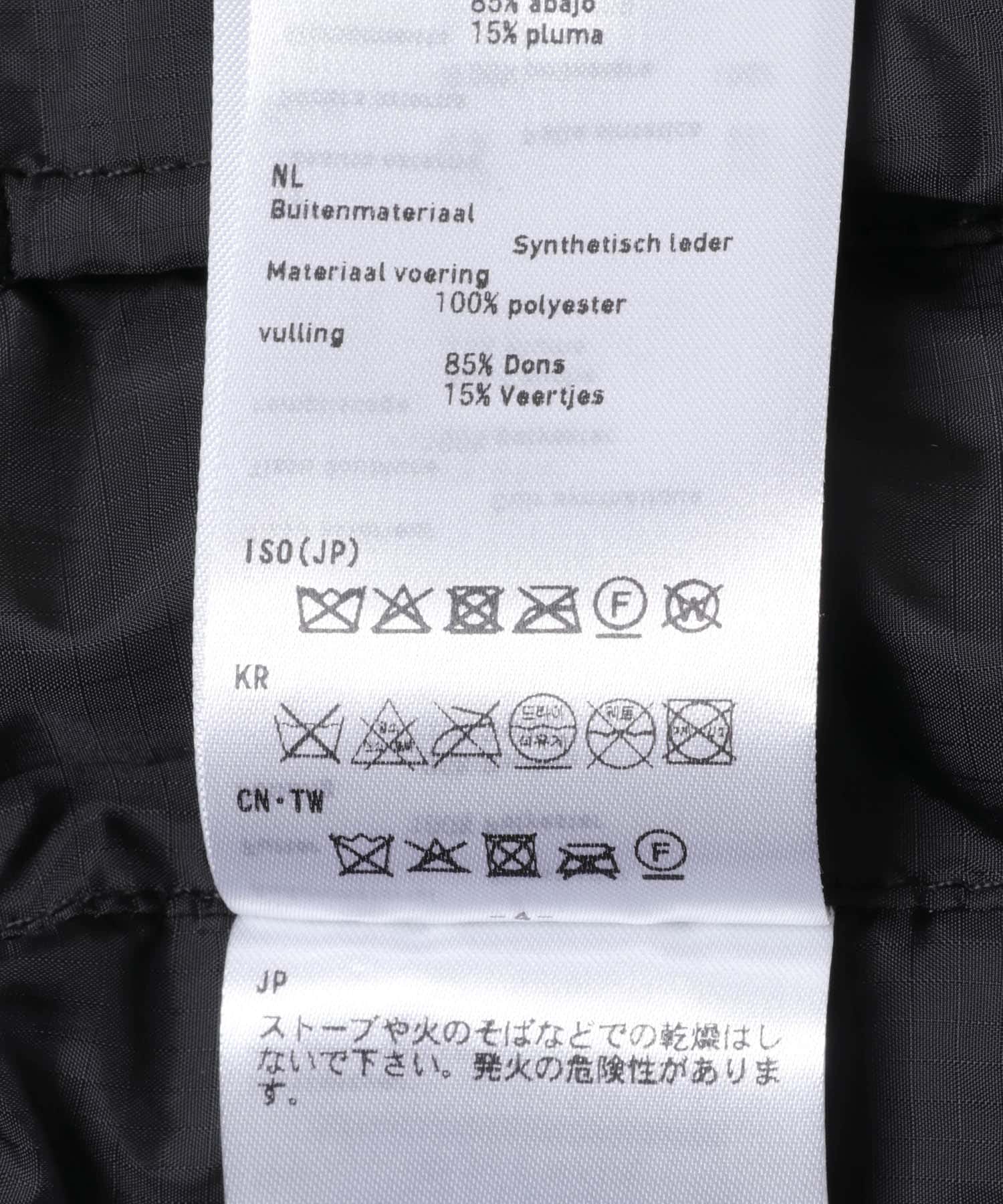 DAIWA PIER39　2WAY SYNTHETIC SKIN DOWN BLACK L