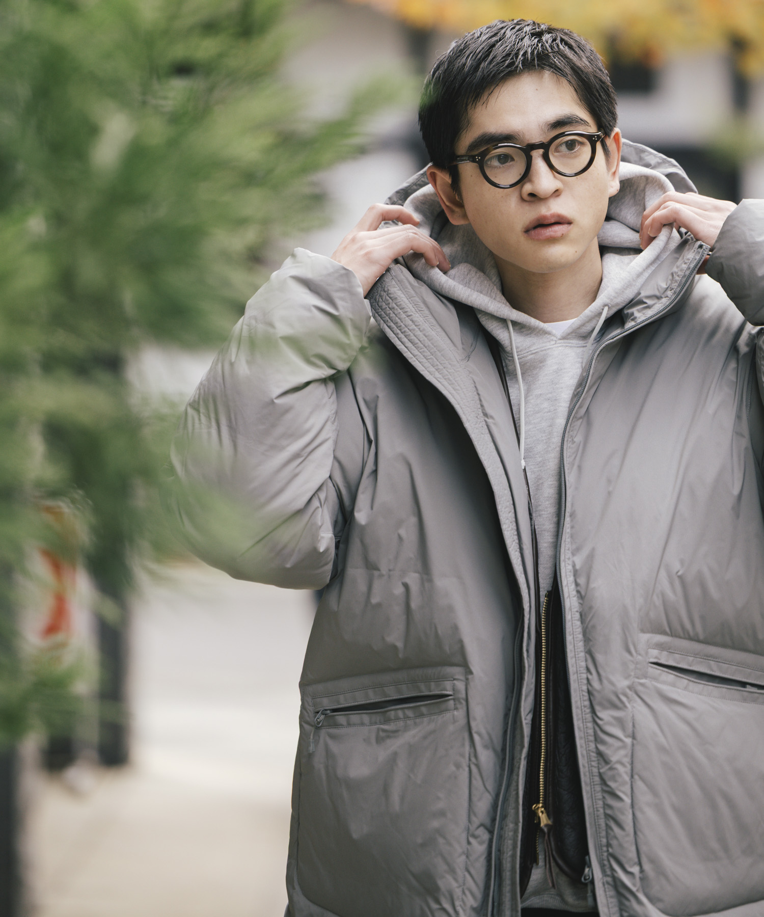 DAIWA PIER39　TECH2WAY CADET DOWN PARKA GRAY M