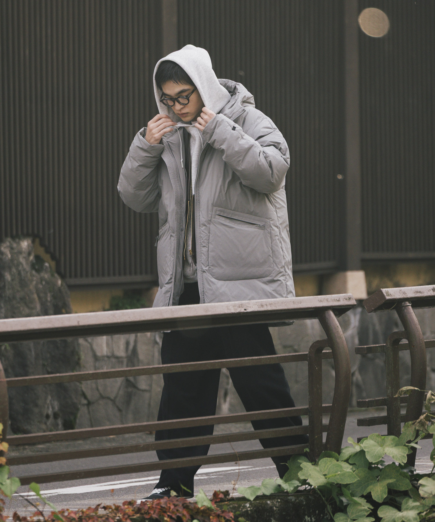 DAIWA PIER39　TECH2WAY CADET DOWN PARKA GRAY M