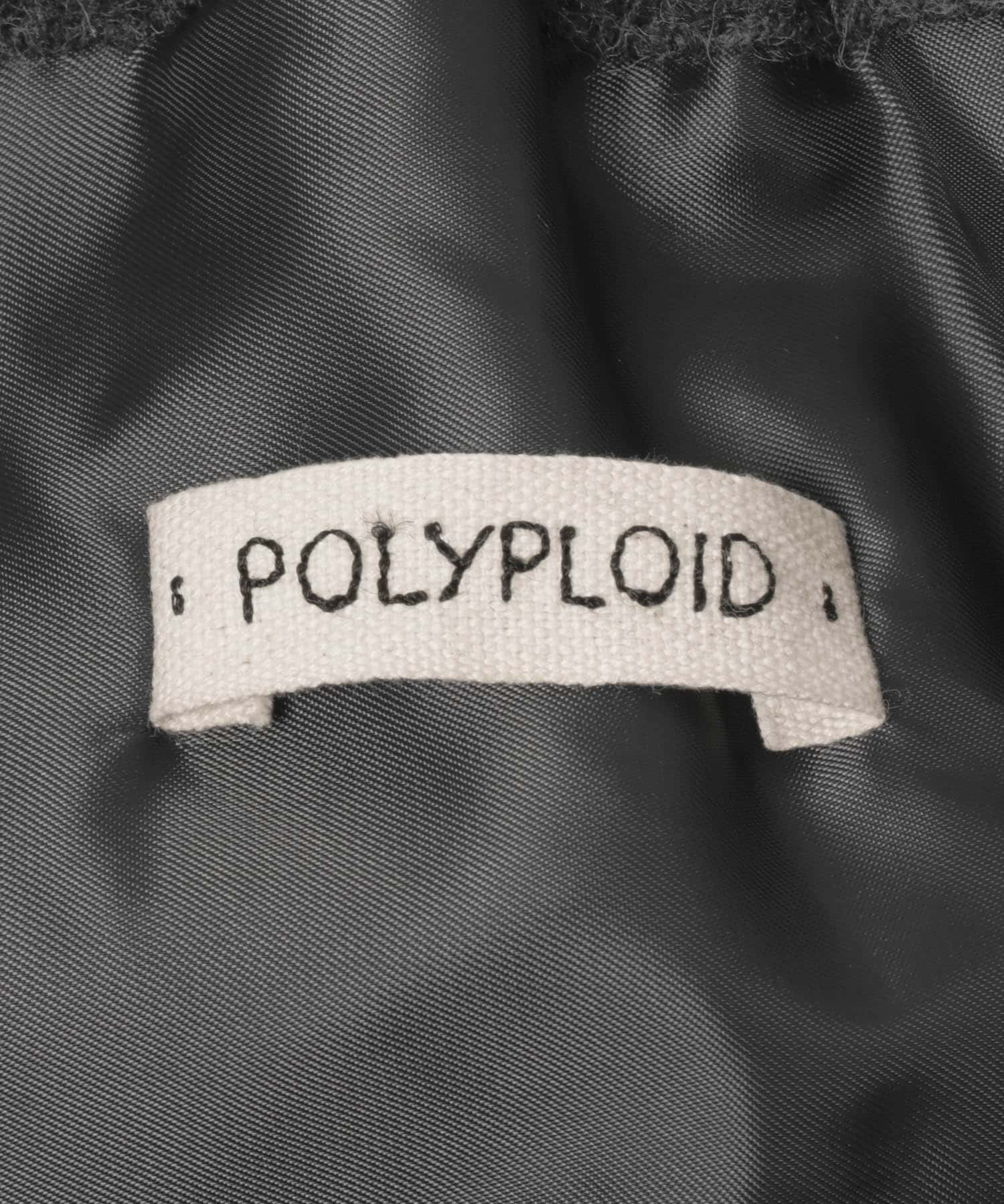POLYPLOID　SIDE LINE PANTS C CHARCOAL 3