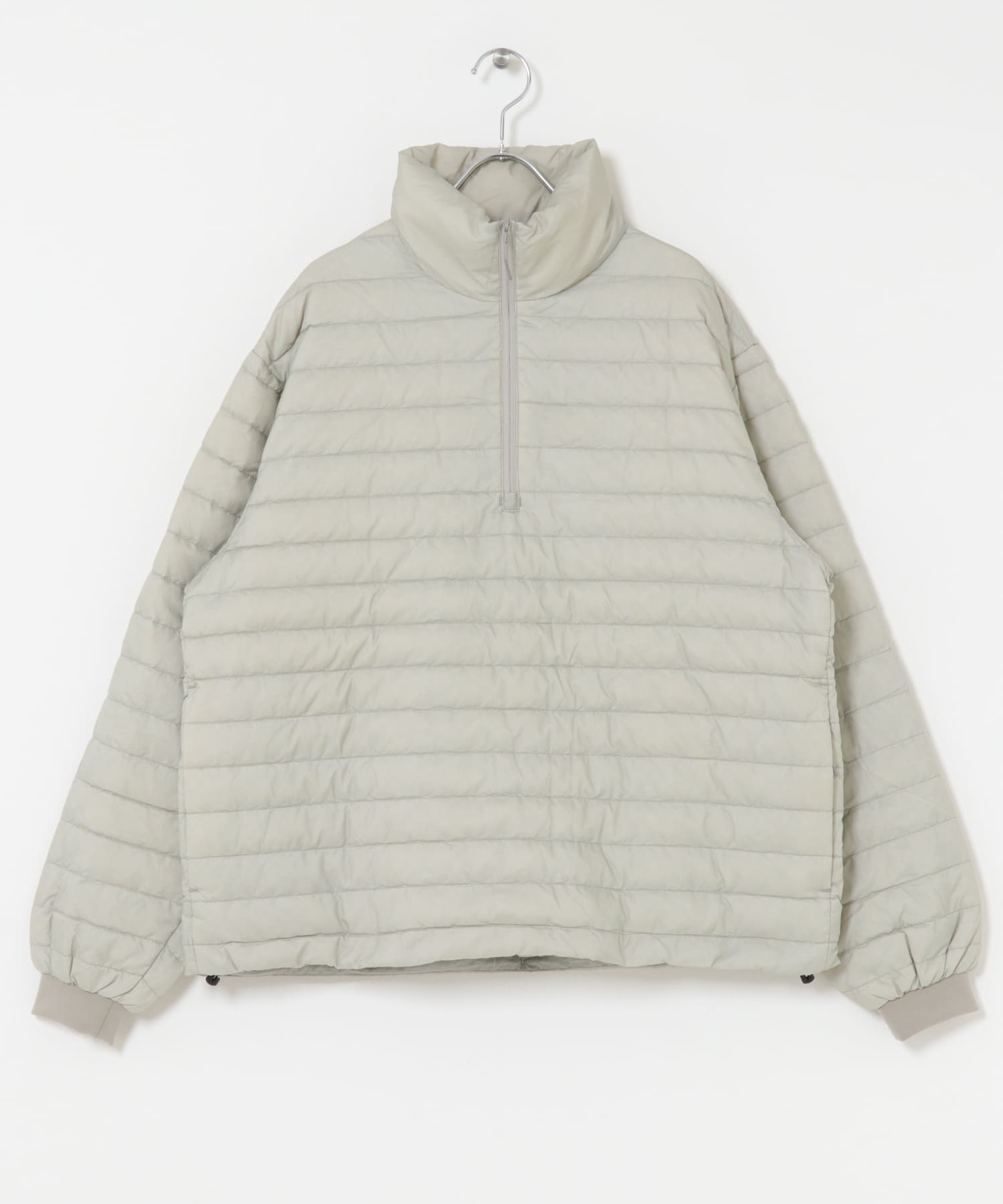 ES.1　Down sweater lt gray M