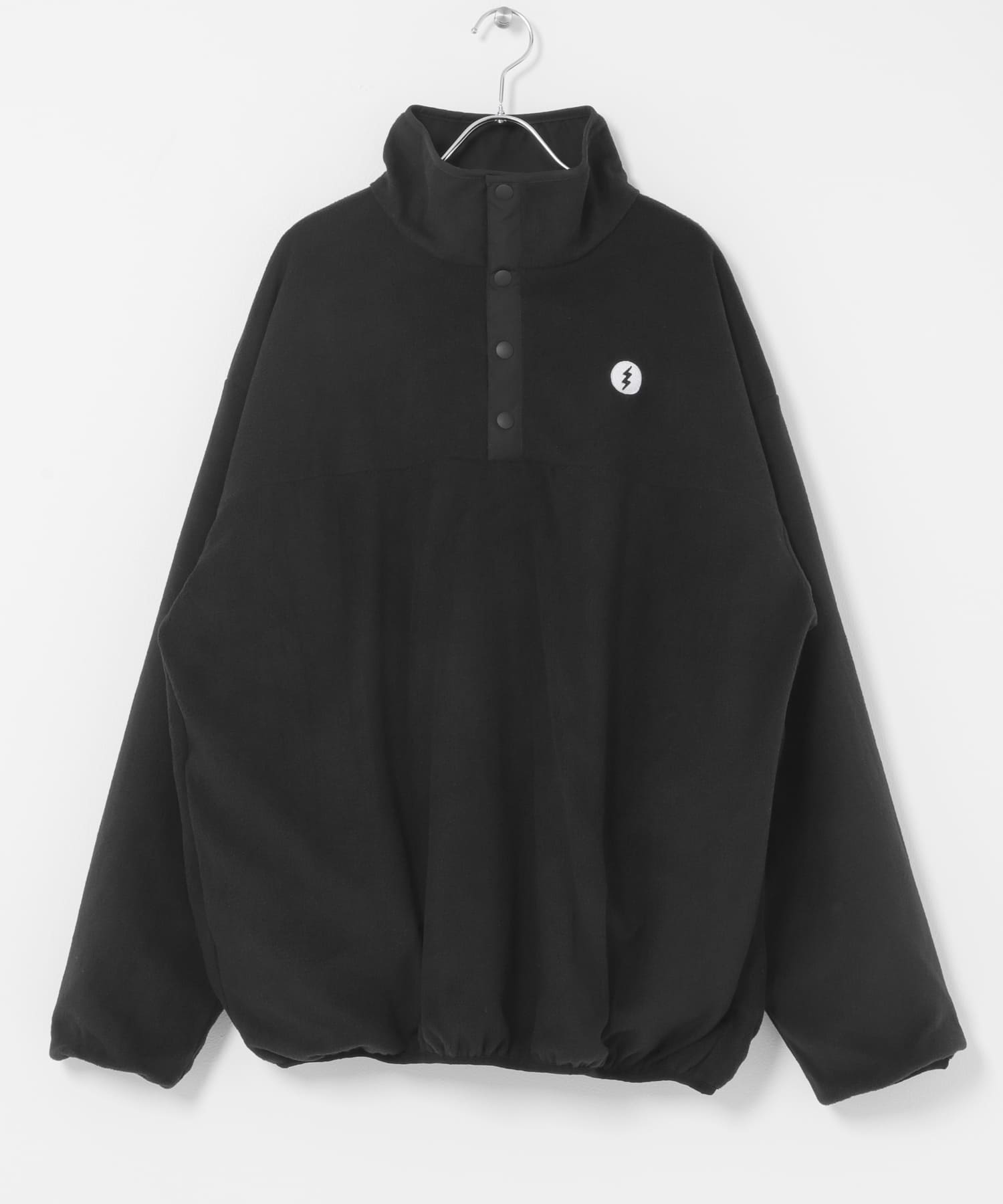 ELECTRIC NYLON FLEECE RIVERSIBLE(M BLACK): アウター｜URBAN