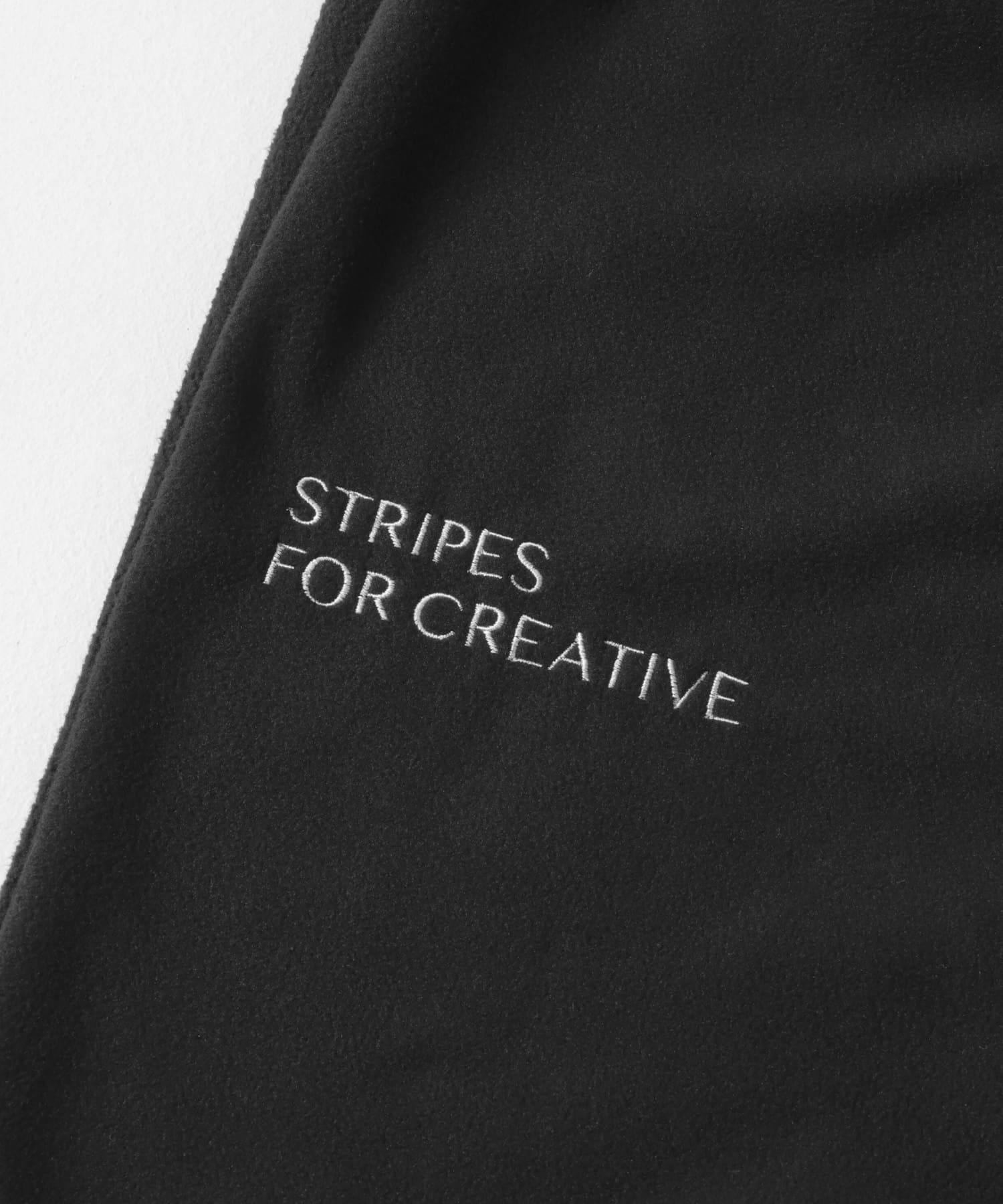 SFC　FLEECE WIDE TAPERED EASY PANTS Black M