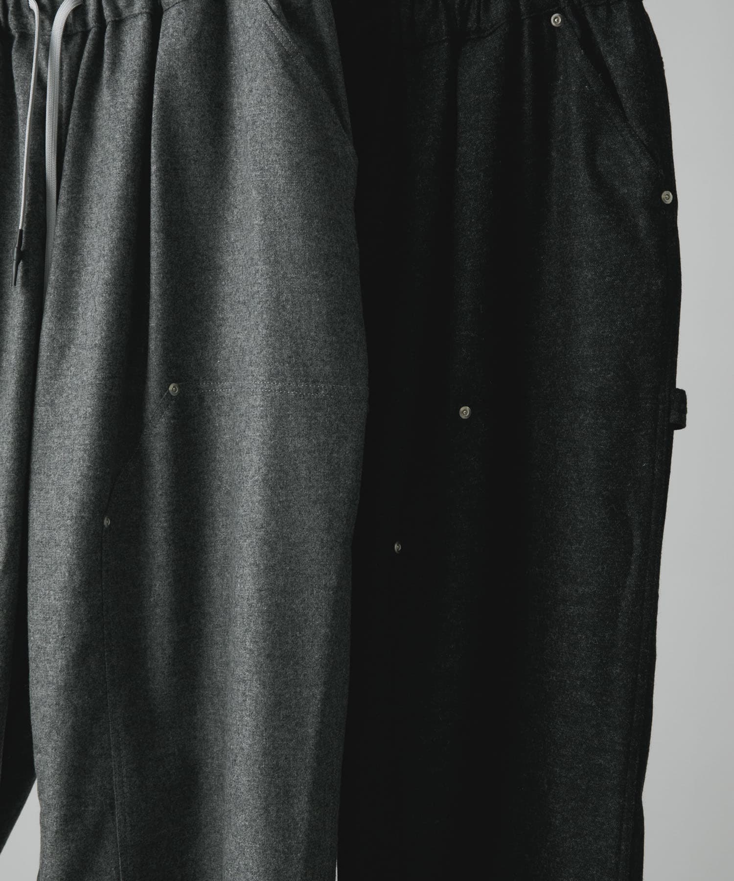 SFC　CASHMERE WOOL DOUBLE KNEE Grey M M