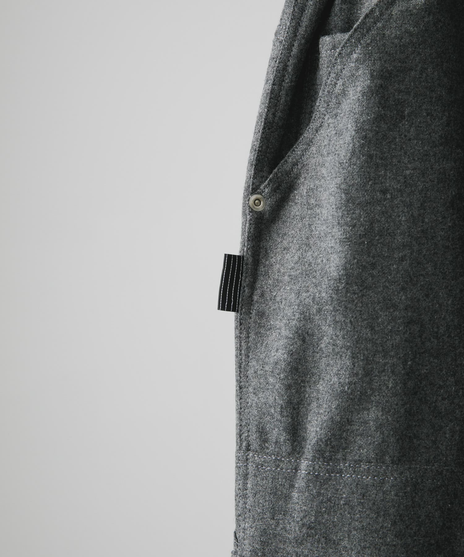 SFC　CASHMERE WOOL DOUBLE KNEE Grey M M