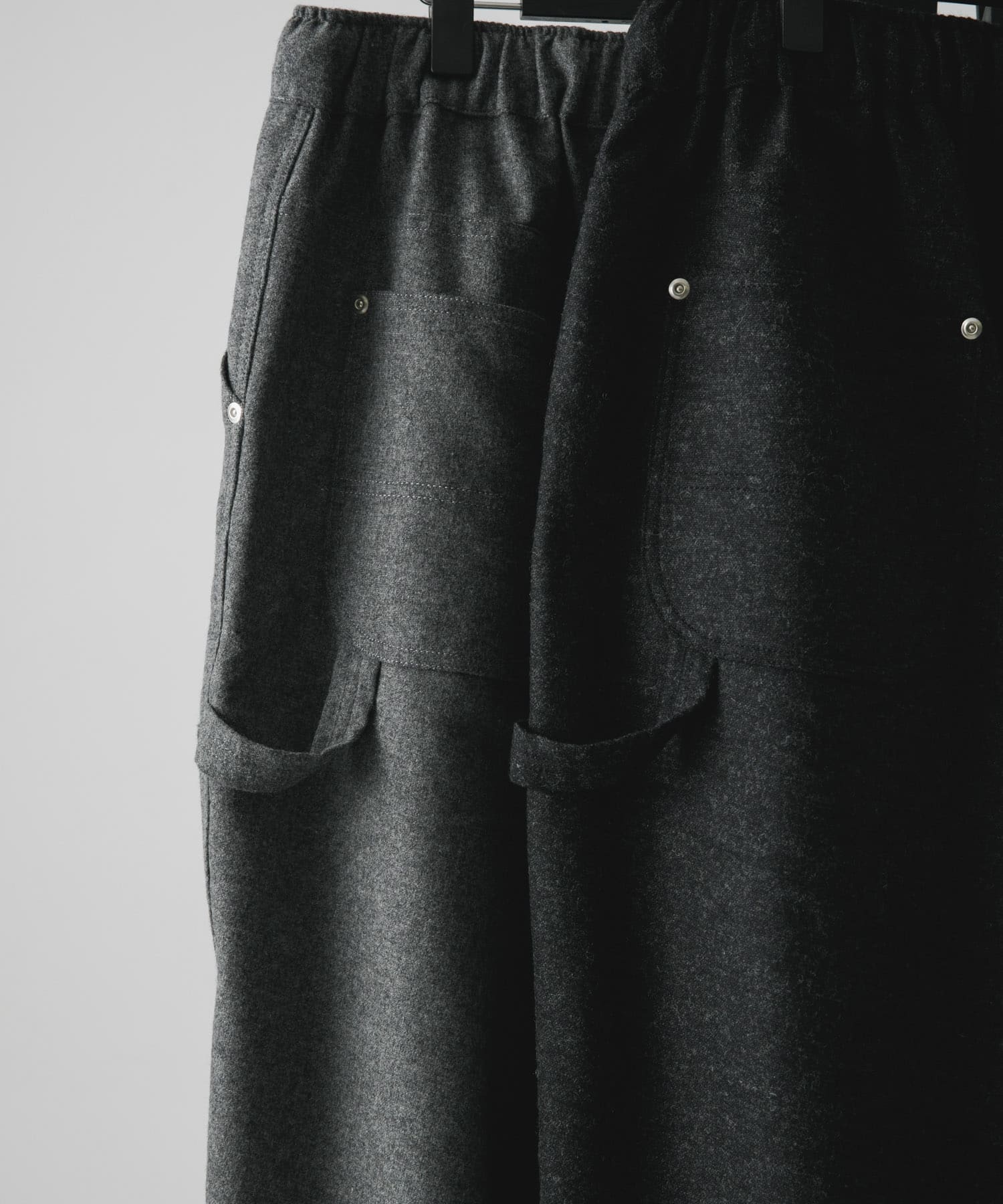 SFC　CASHMERE WOOL DOUBLE KNEE Grey M M