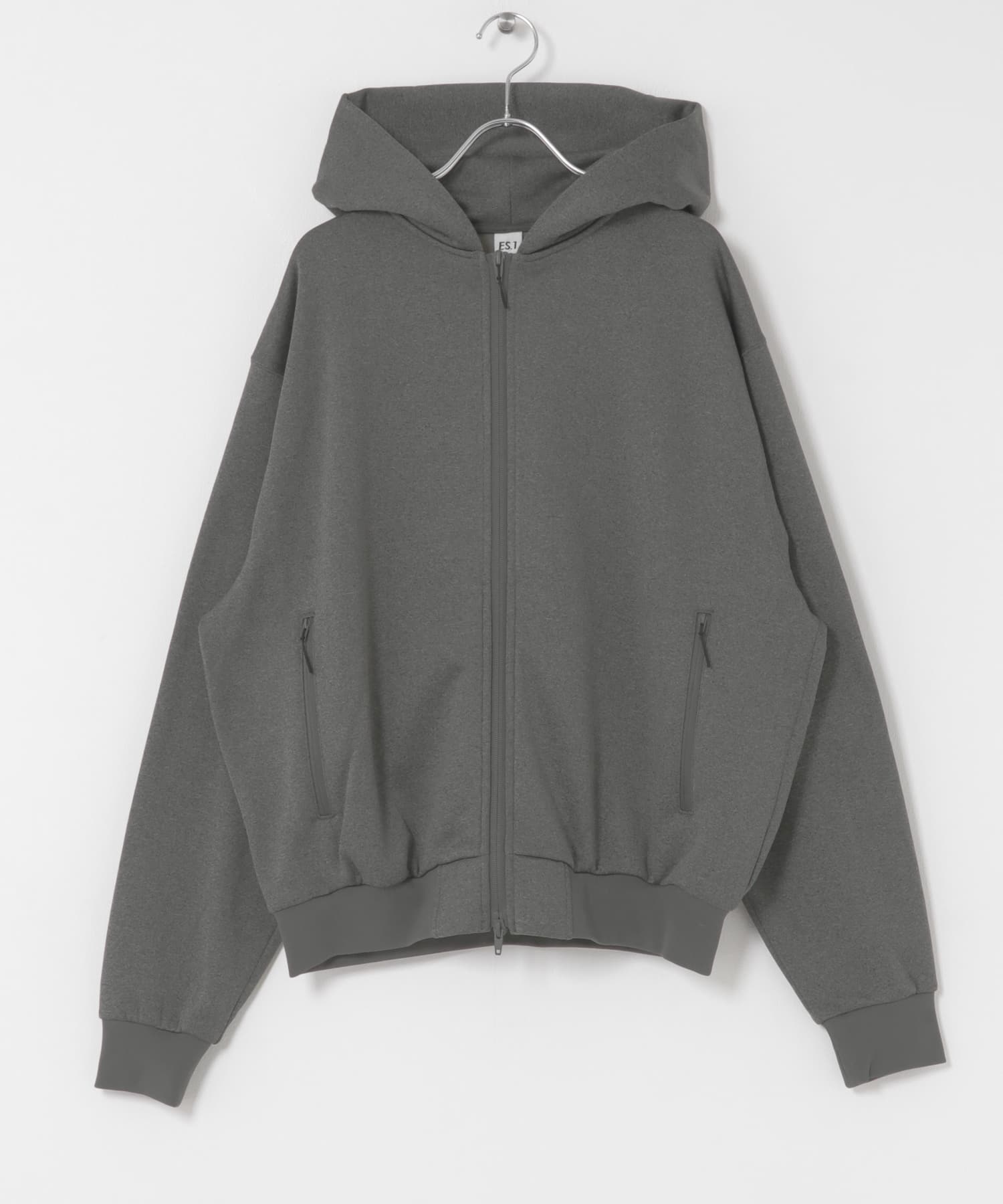 ES.1　Power Stretch Hoodie gray M