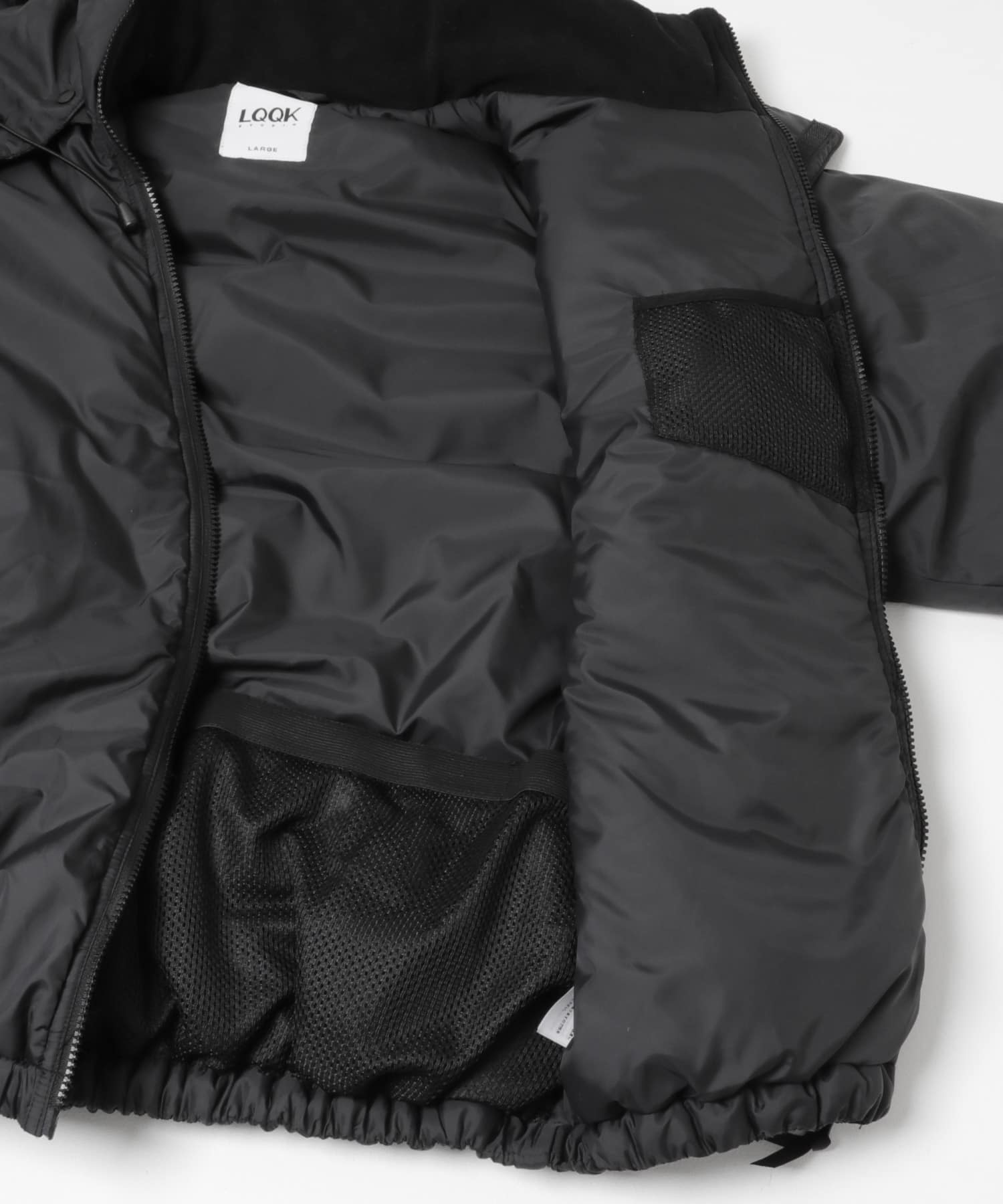 LQQK Studio　puff down jacket Black L
