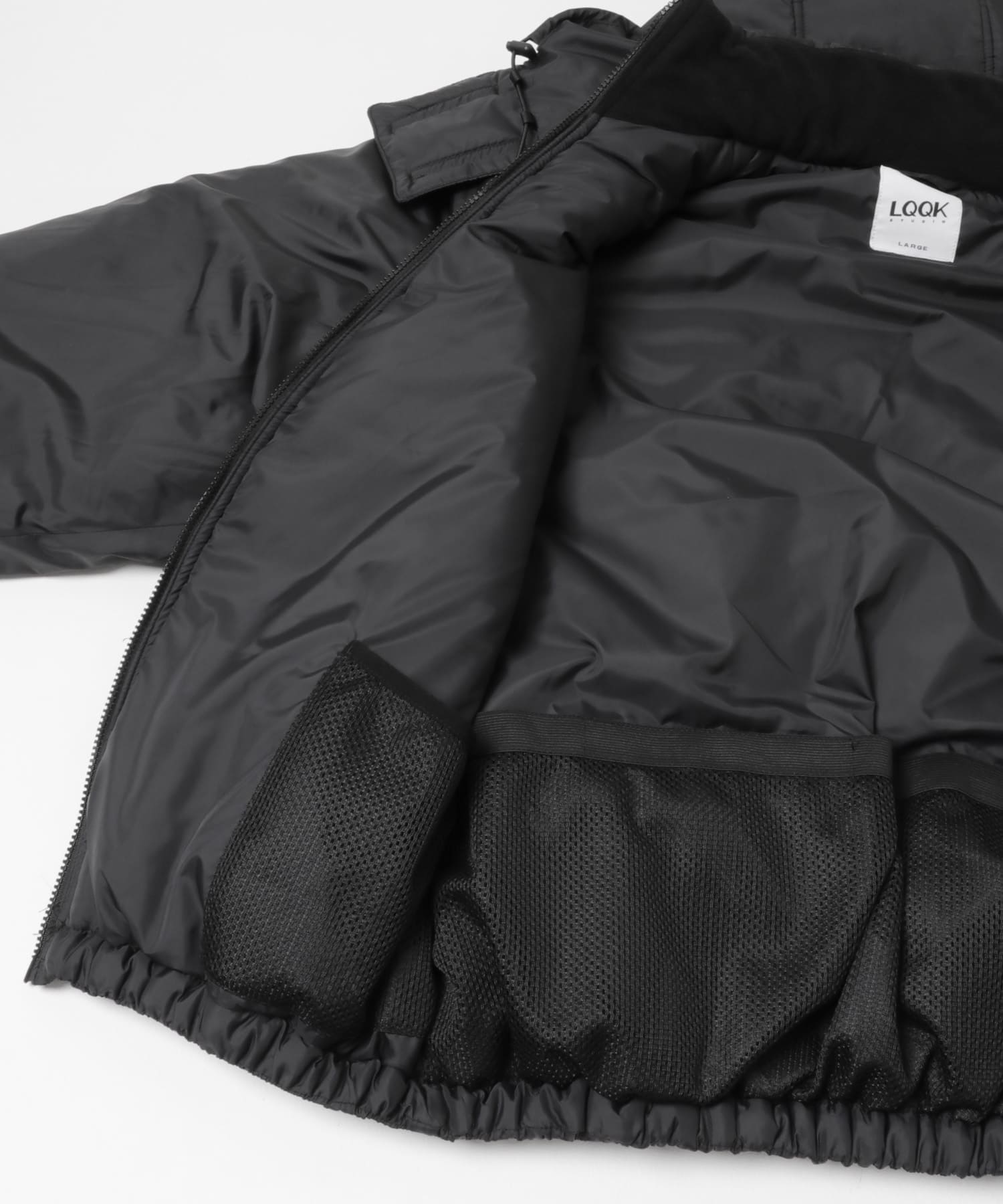 LQQK Studio　puff down jacket Black L