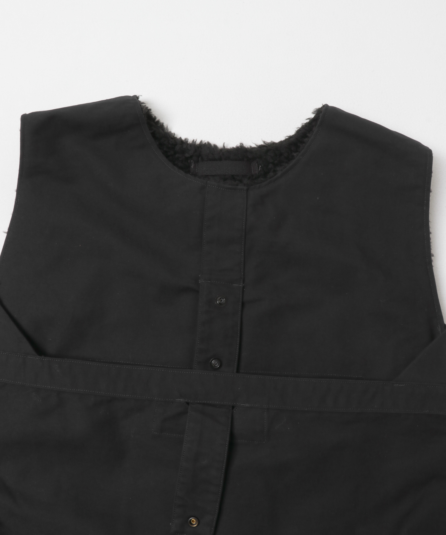 Engineered Garments　Newsboy Vest A-Black S