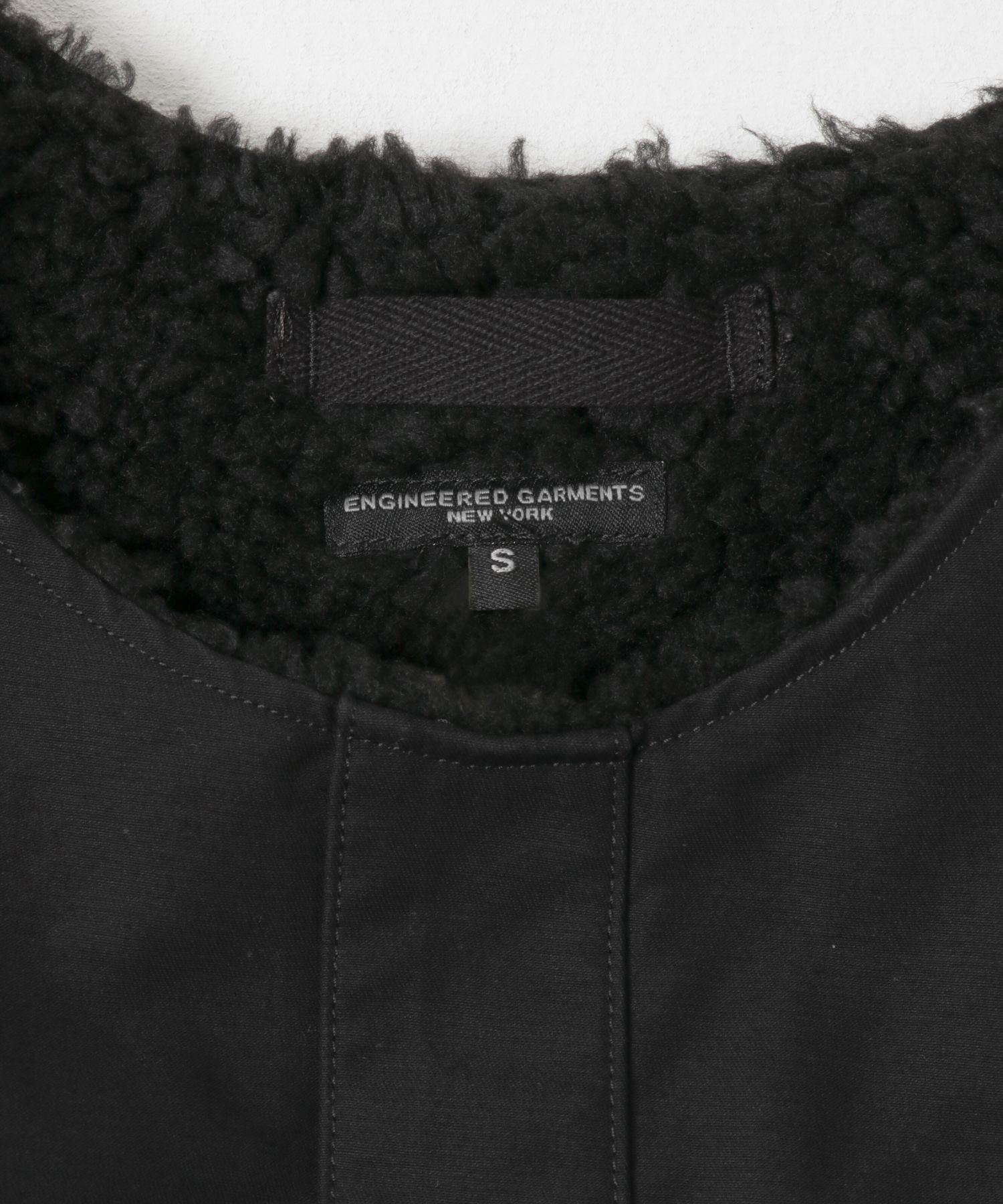 Engineered Garments　Newsboy Vest A-Black S