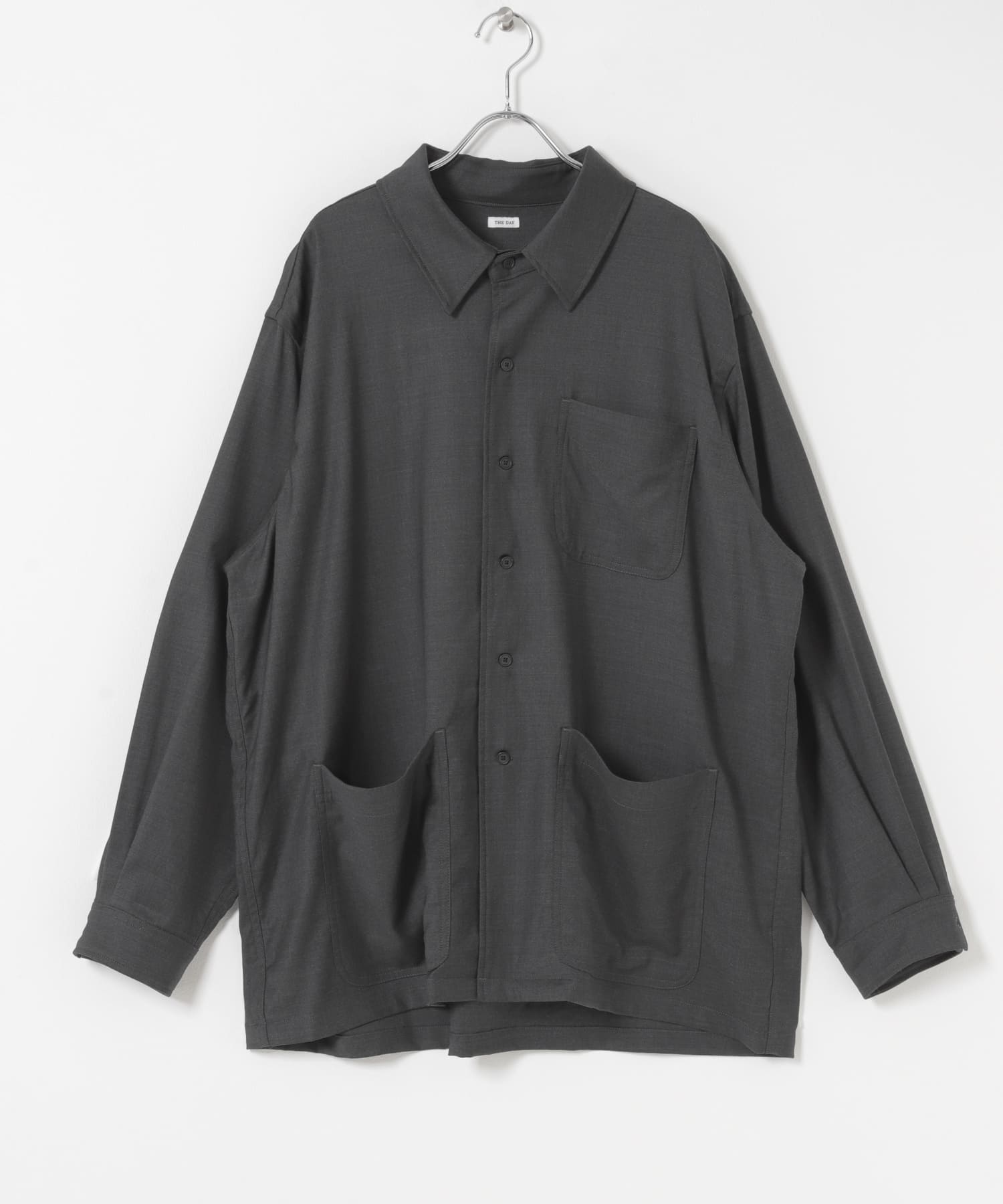 THE DAY　WOOL SILK CHORE JACKET