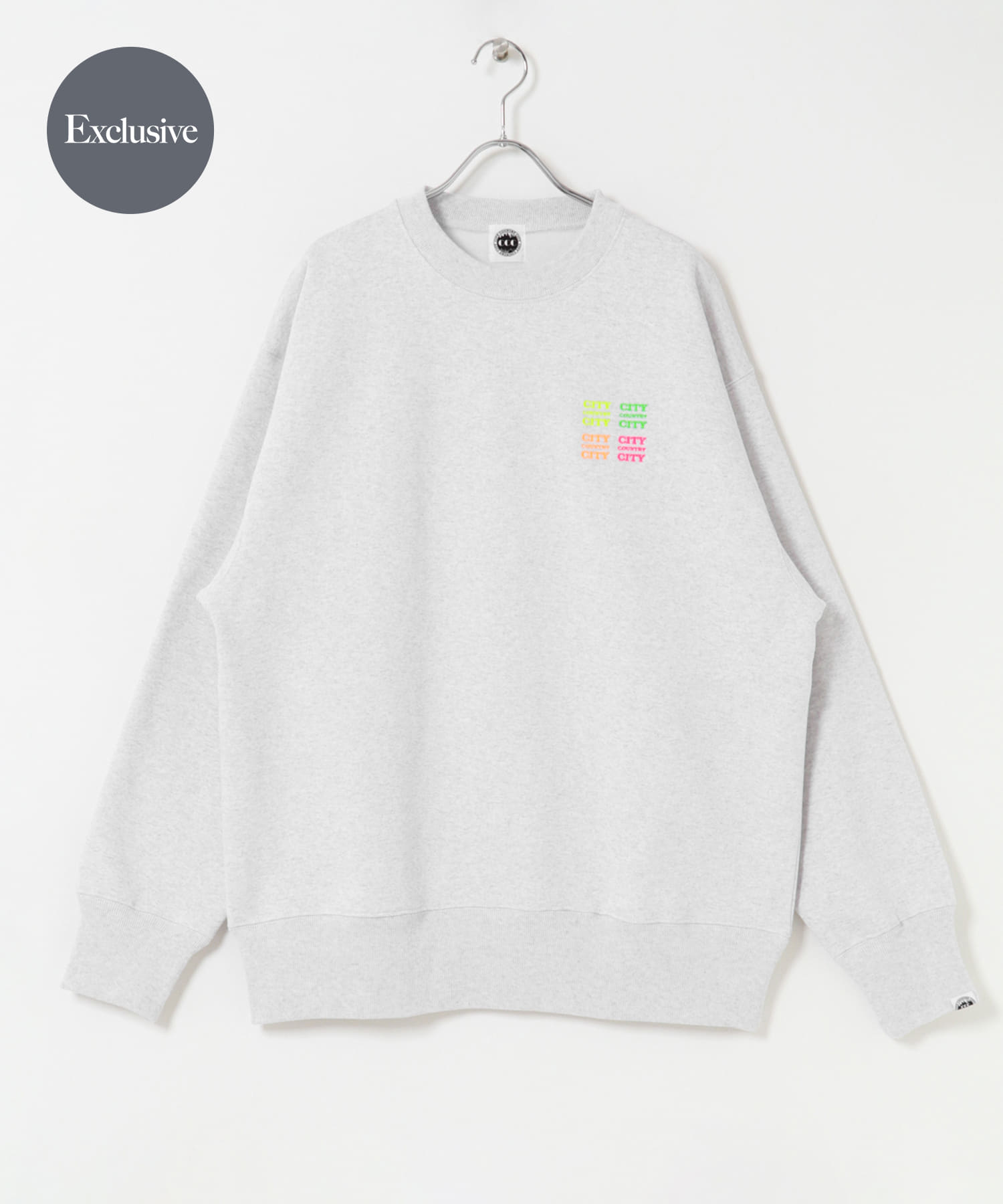 別注』CITY COUNTRY CITY×URBS SWEATSHIRTS FOR YGM(M ASH): トップス