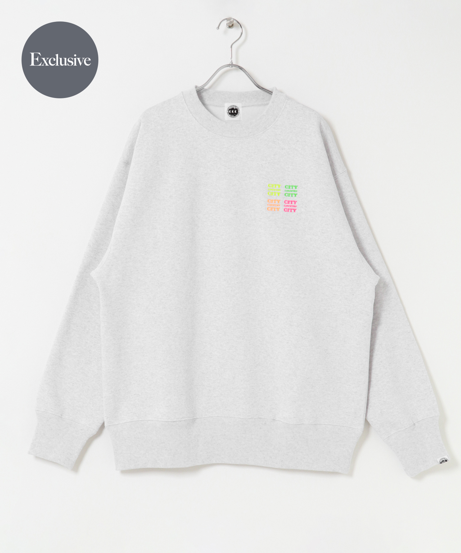 『別注』CITY COUNTRY CITY×URBS　SWEATSHIRTS  FOR YGM