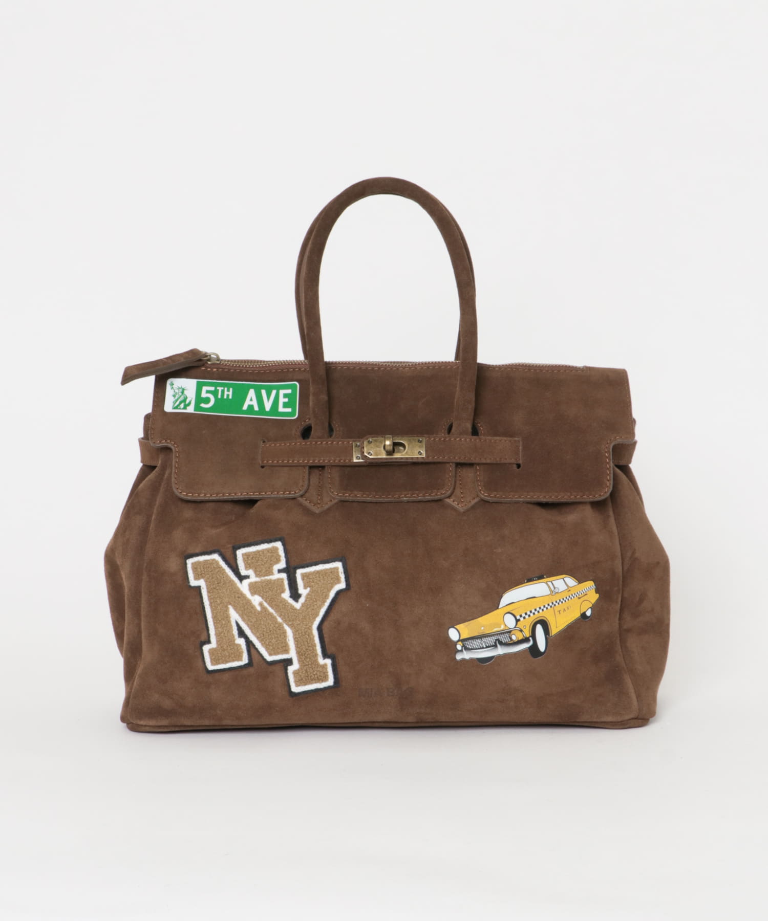 MIA BAG　DUE MANICI PATCH NEW YORK