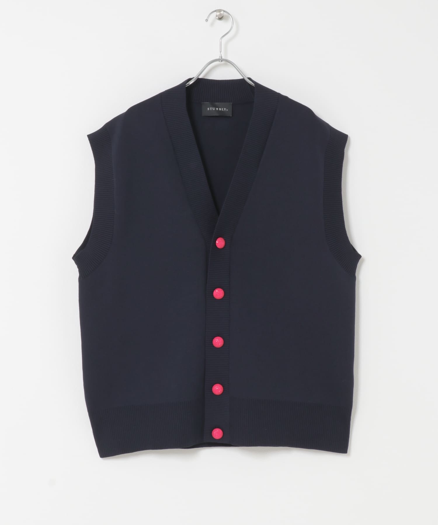 AMOMENTO SCOOP NECK TWO WAY VEST(0 BEIGE): トップス｜URBAN
