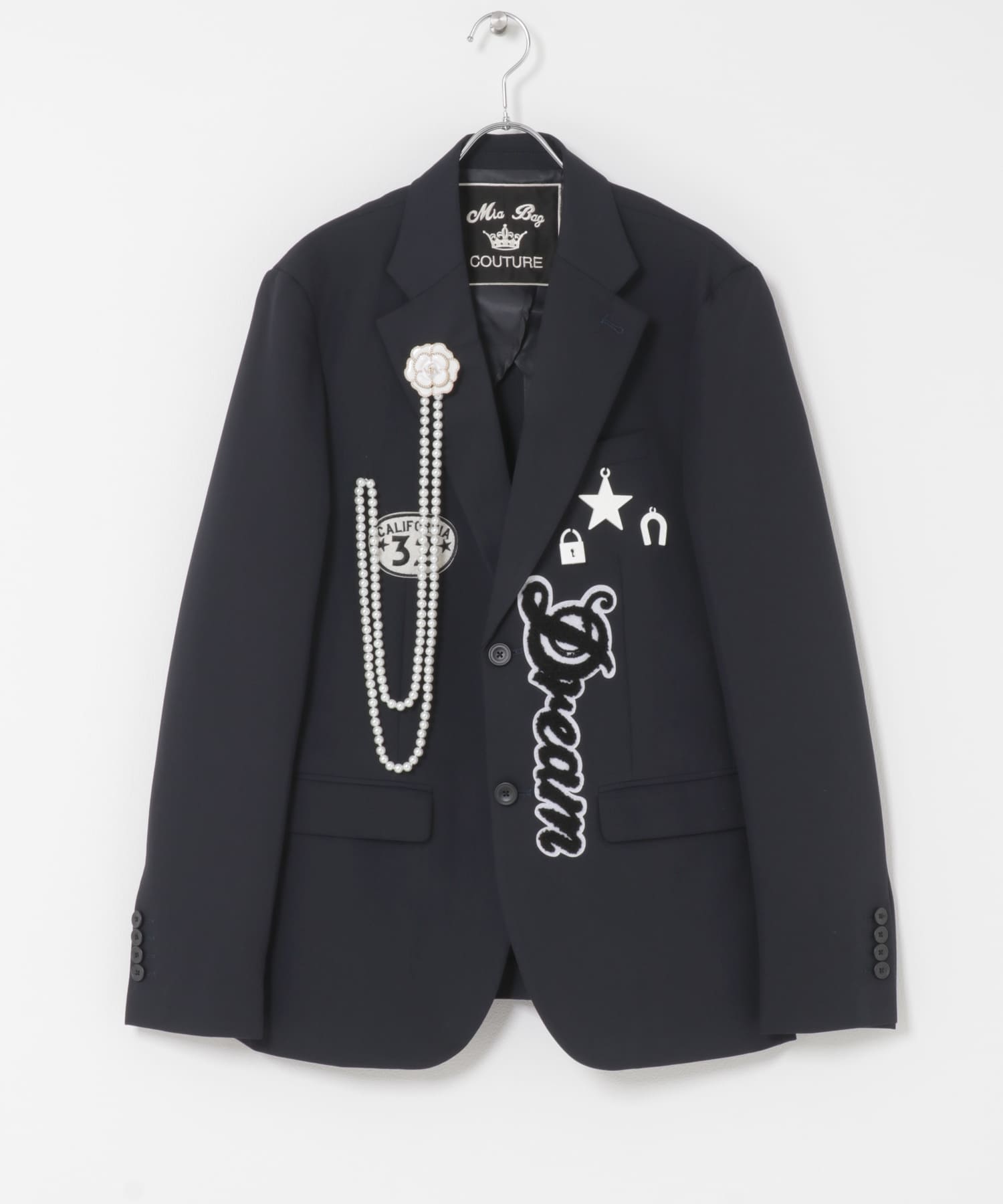 MIA BAG　BLAZER PATCH DREAM NAVY Free