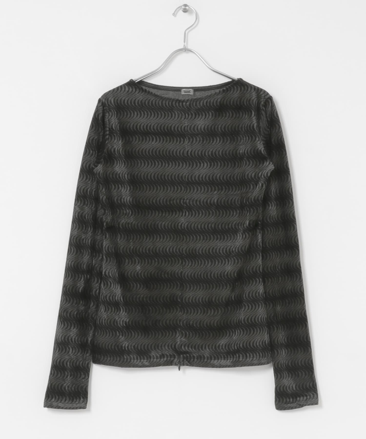 【新品】 tanc tokyo デザインキャミ ベロア TanC TOKYO PATTERN VELOUR LONGSLEEVE(Free BLUE): トップス｜URBAN