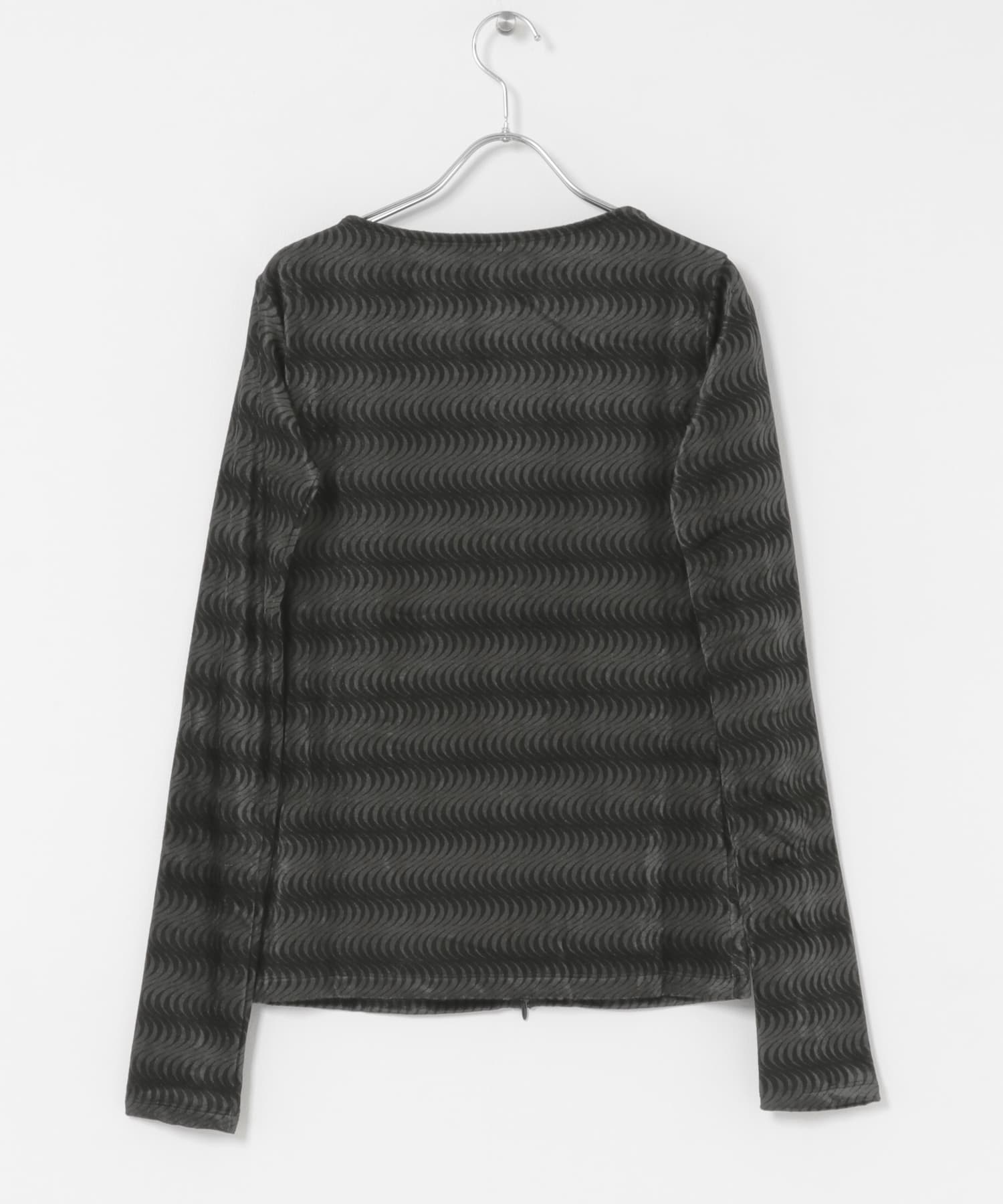 TanC TOKYO PATTERN VELOUR LONGSLEEVE(Free BLUE): トップス｜URBAN