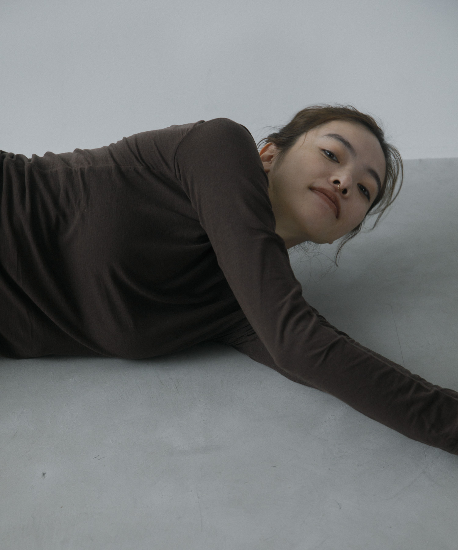 model：170cm   着用サイズ：Free