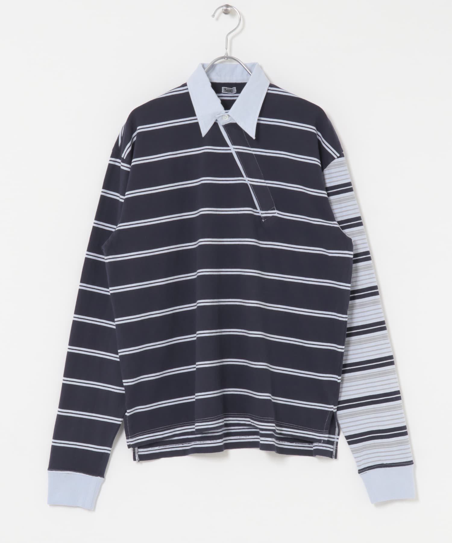 TanC TOKYO ASYMMETRY RUGBY JERSEY(Free BLUE): トップス｜URBAN