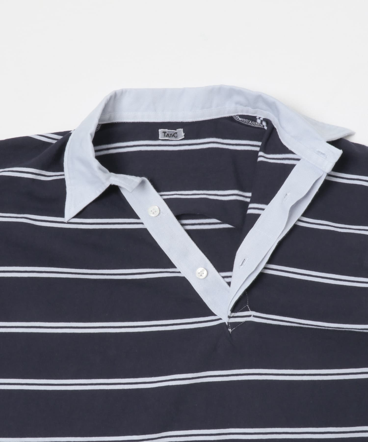 TanC TOKYO ASYMMETRY RUGBY JERSEY(Free BLUE): トップス｜URBAN