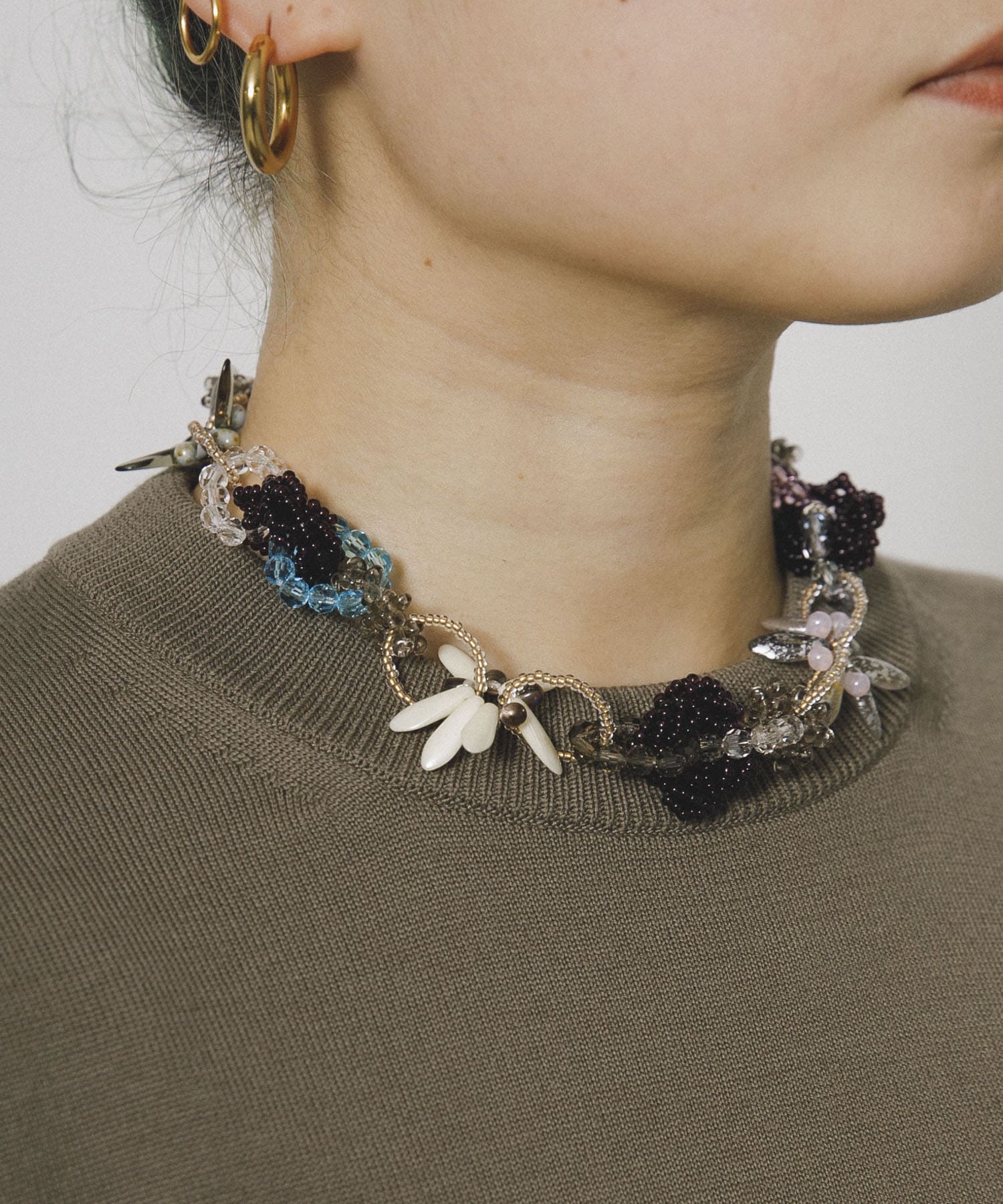 JACOB　Dila Amethyste Necklace Multi Free