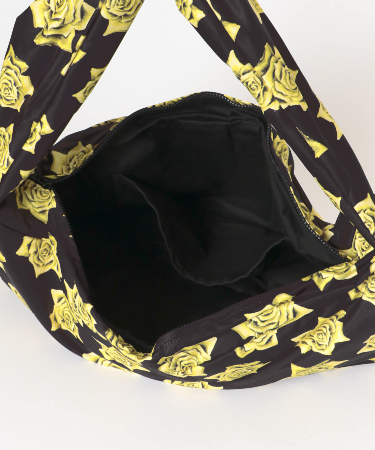 kokyo　Rectangulo Puff Bag XL RosesPrint Free