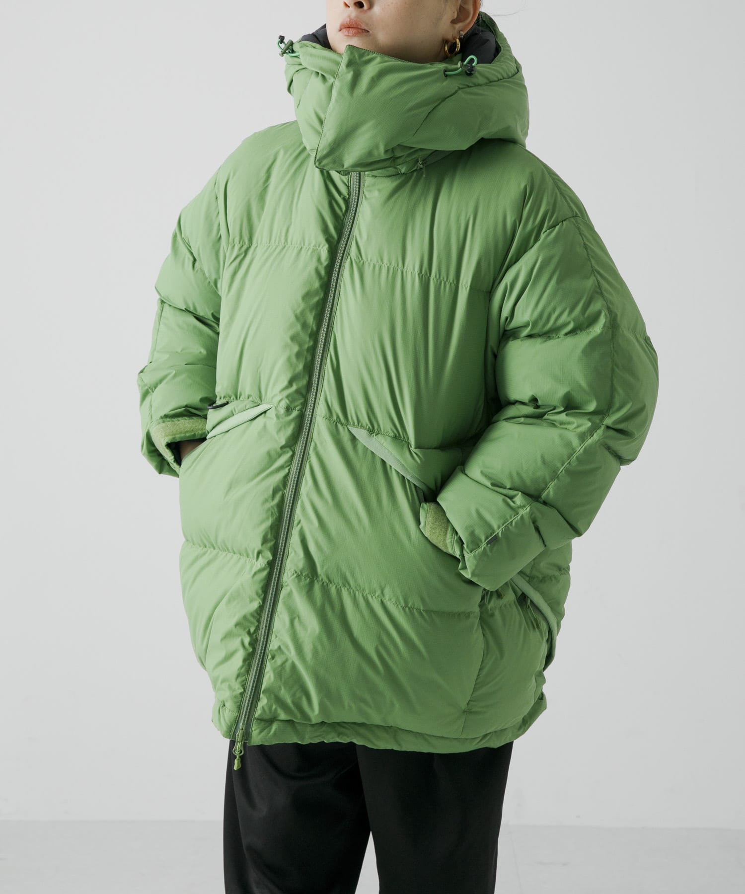 DAIWA PIER39　W's TECH ALPINE DOWN PARKA GREEN FREE