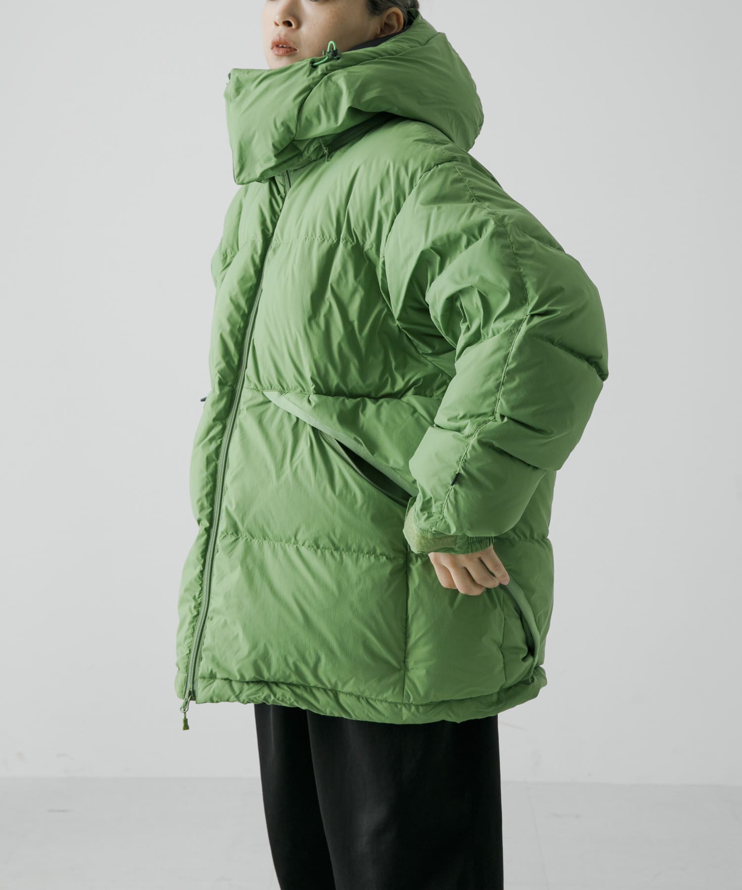 DAIWA PIER39　W's TECH ALPINE DOWN PARKA GREEN FREE