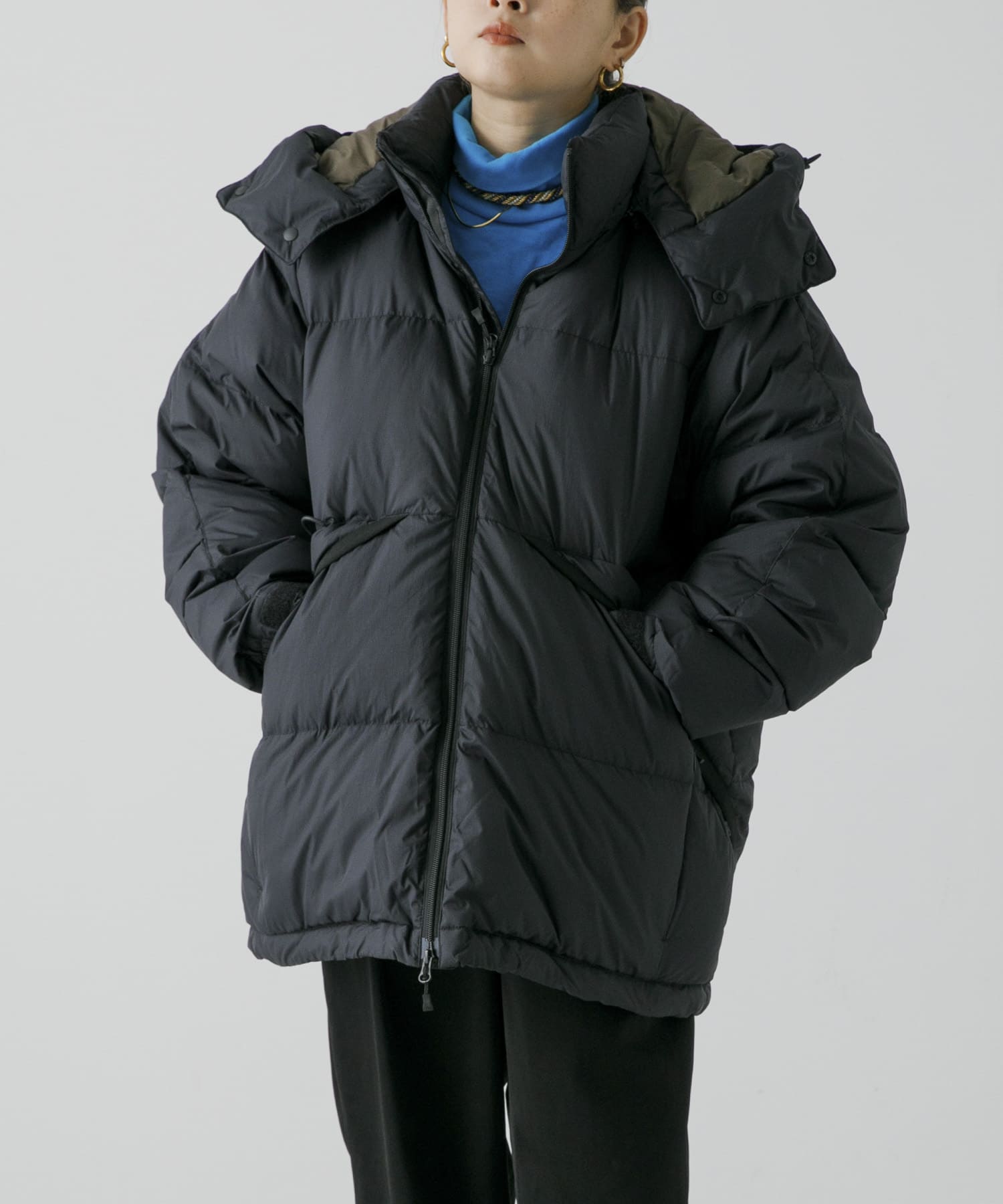 DAIWA PIER39　W's TECH ALPINE DOWN PARKA BLACK FREE